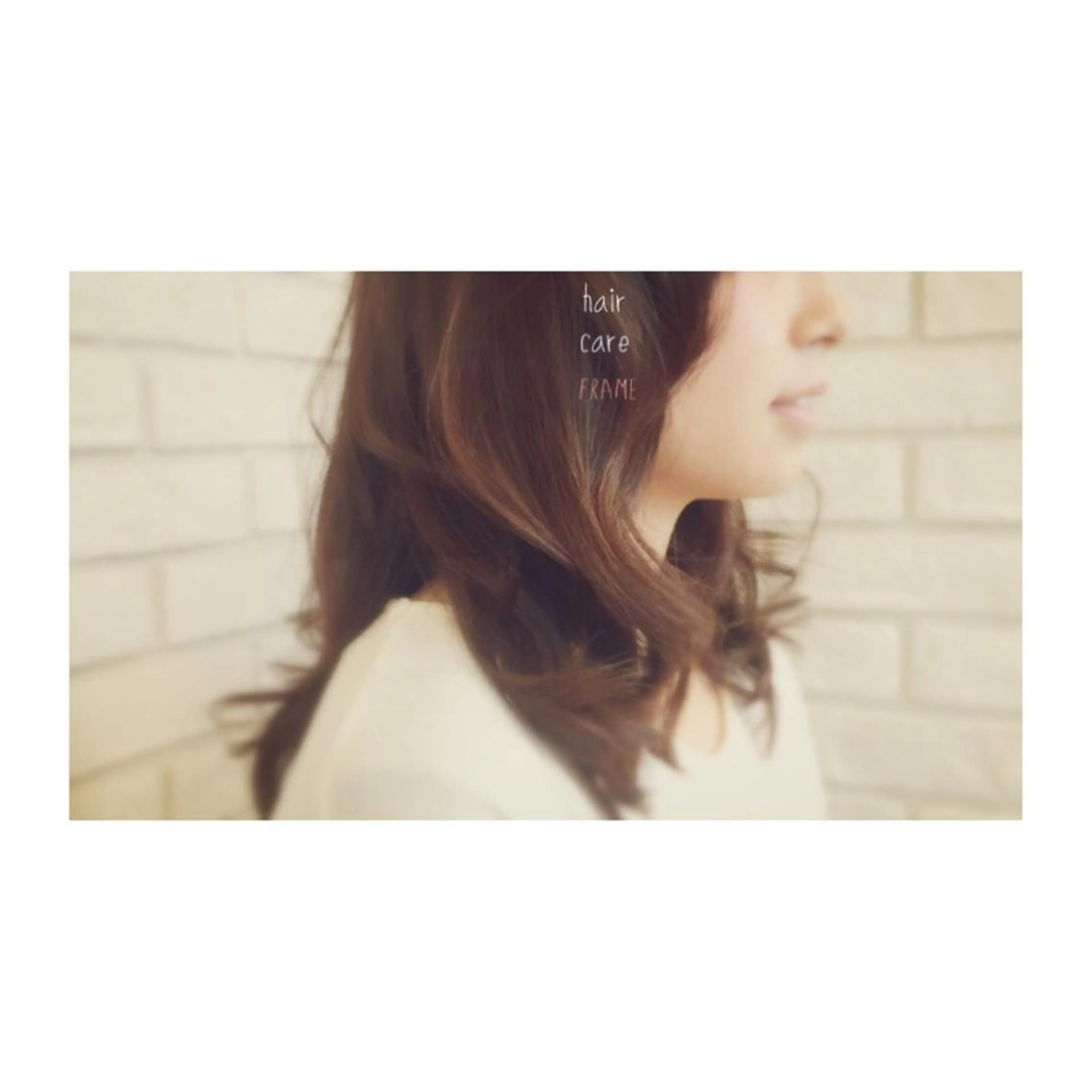 セミロング FRAME所属・FRAME/髪を育 てる/大人デザインのヘアスタイル