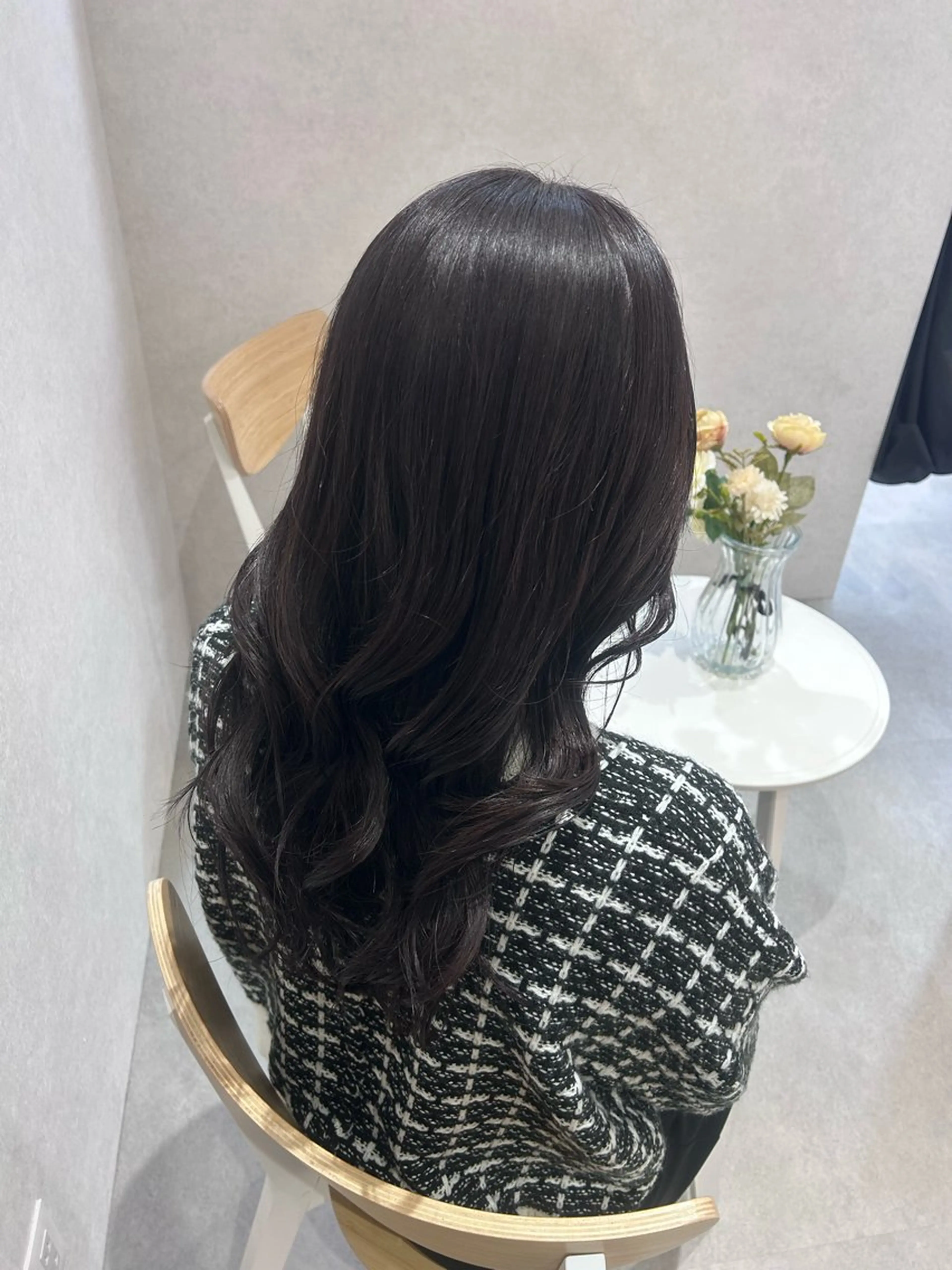 ロング パープルカラー mao艶カラー🎀 カット/お洒落ヘアのヘアスタイル