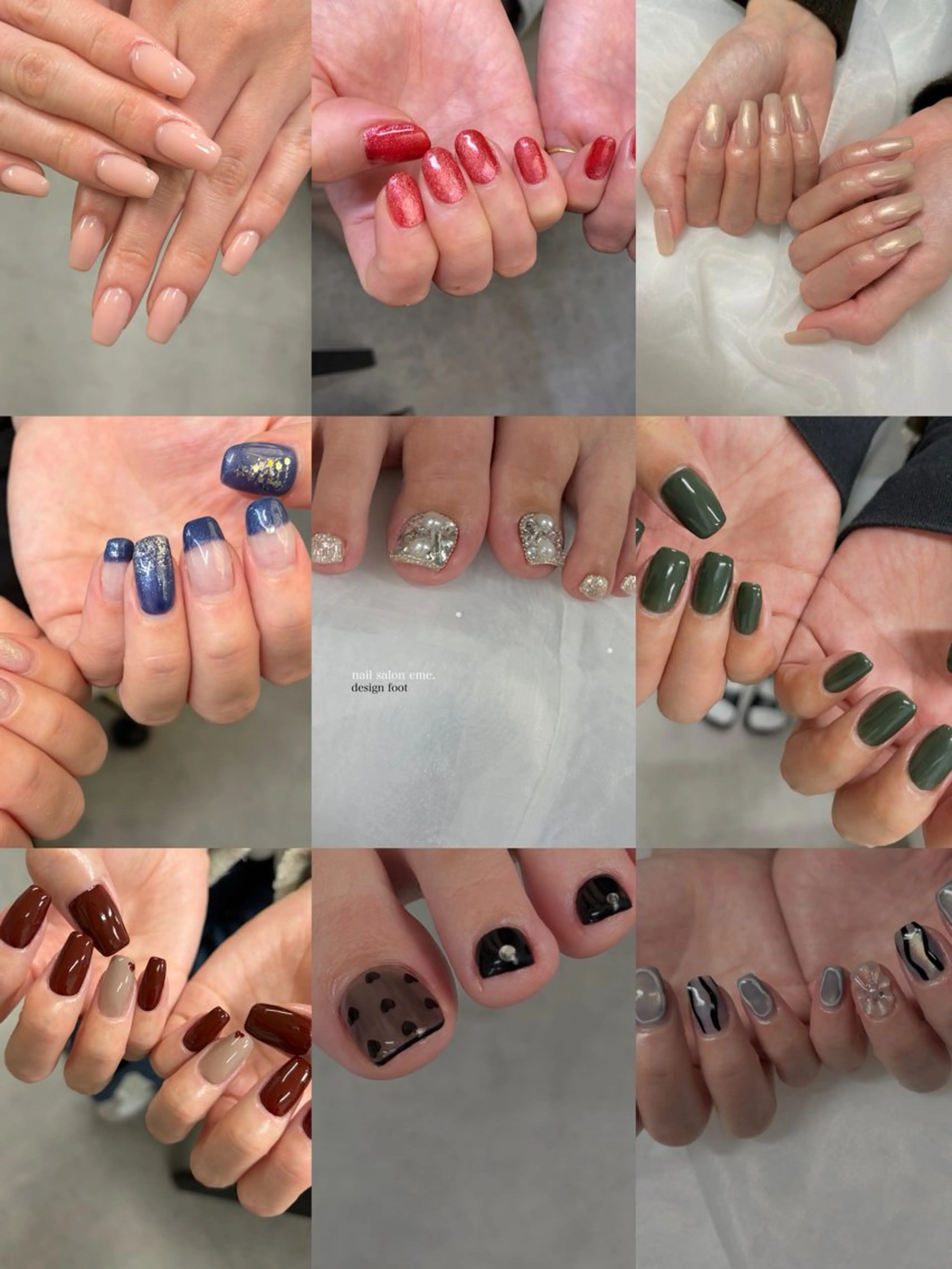 ネイル ハンドネイル パラジェル登録店　ネイルサロンeme所属・eme_ Mayukaのネイルデザイン