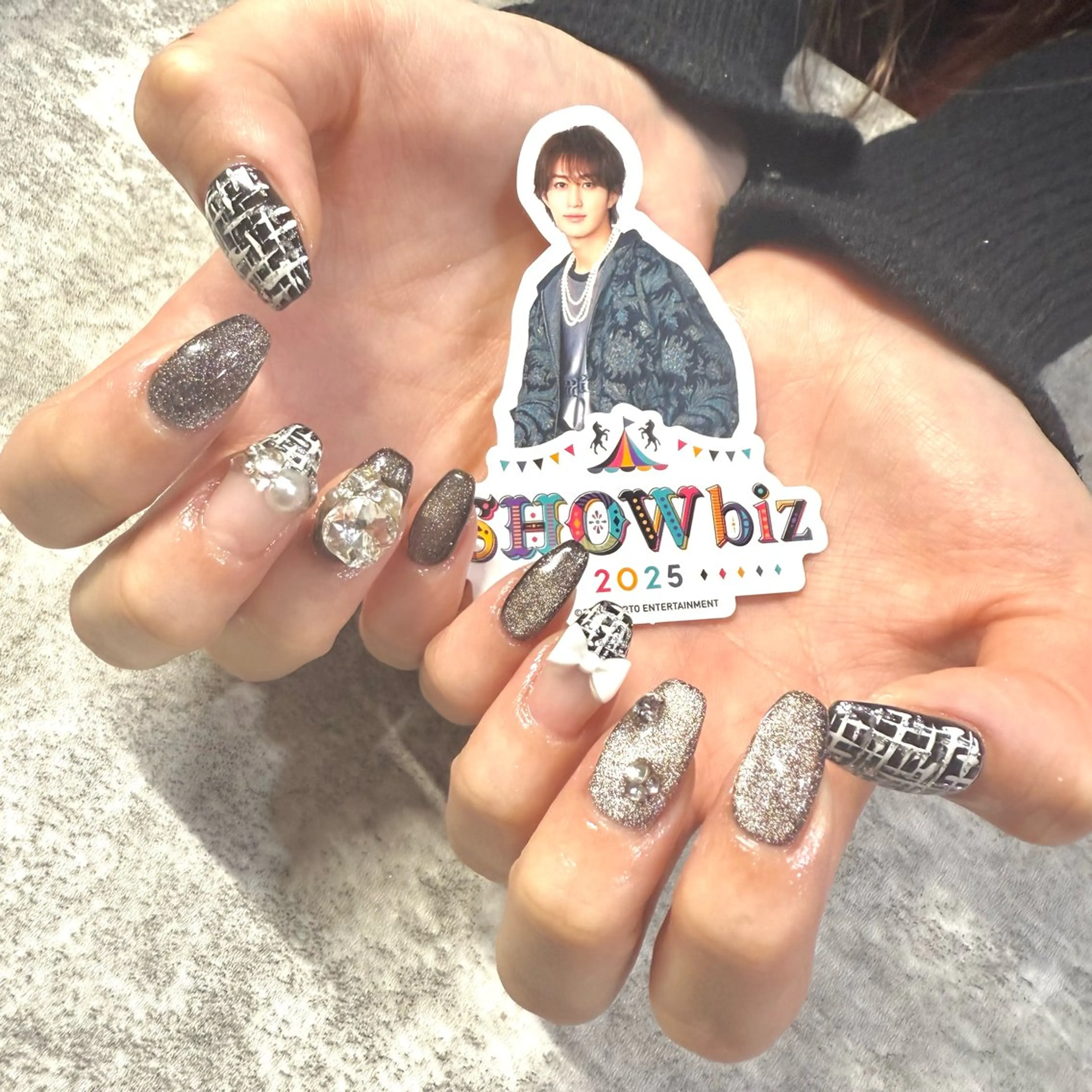 ネイル ツイードネイル ハンドネイル ★Rinail... .のネイルデザイン