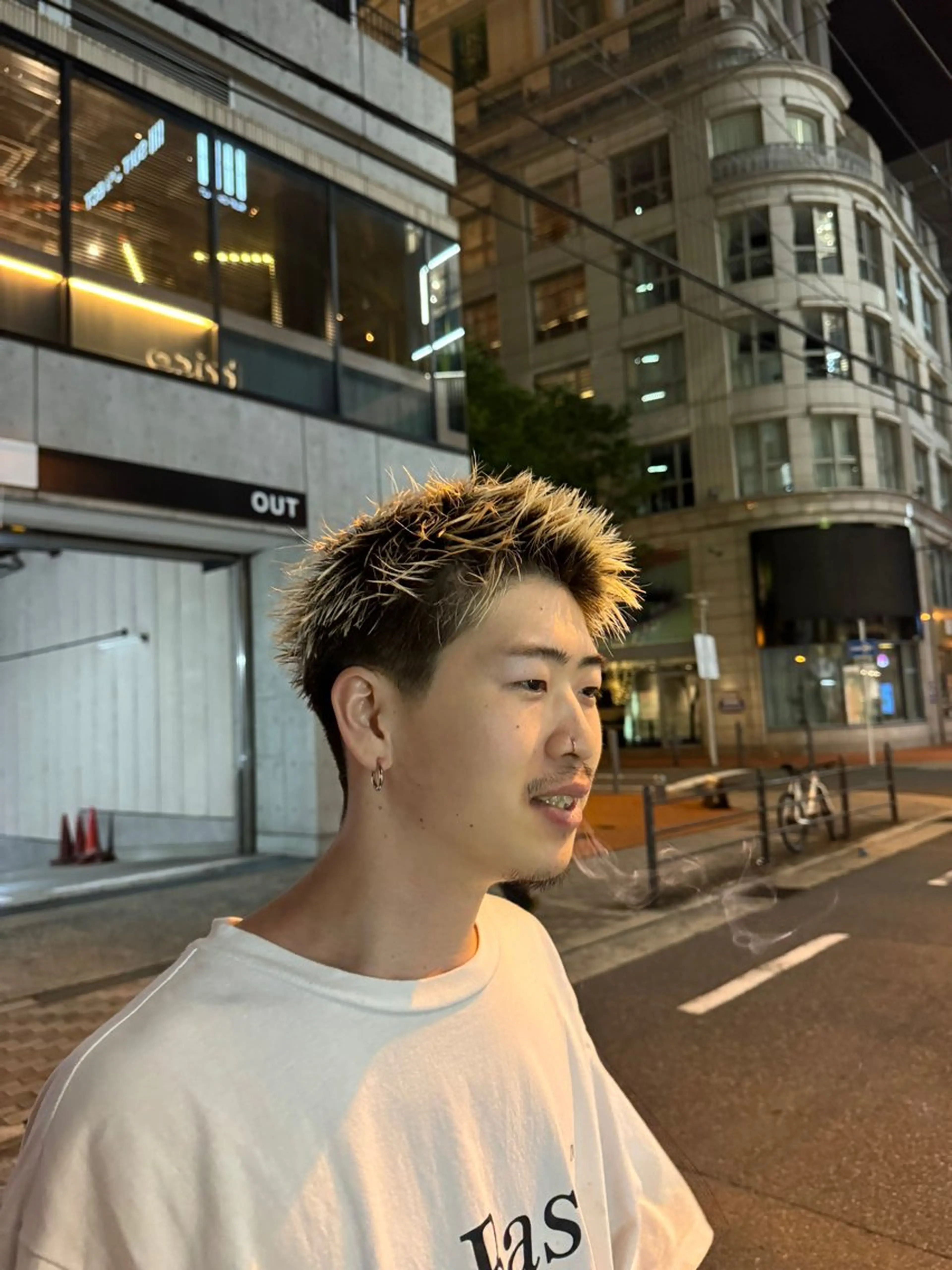 ショート メンズ 刈り上げ 佐竹 楓のヘアスタイル