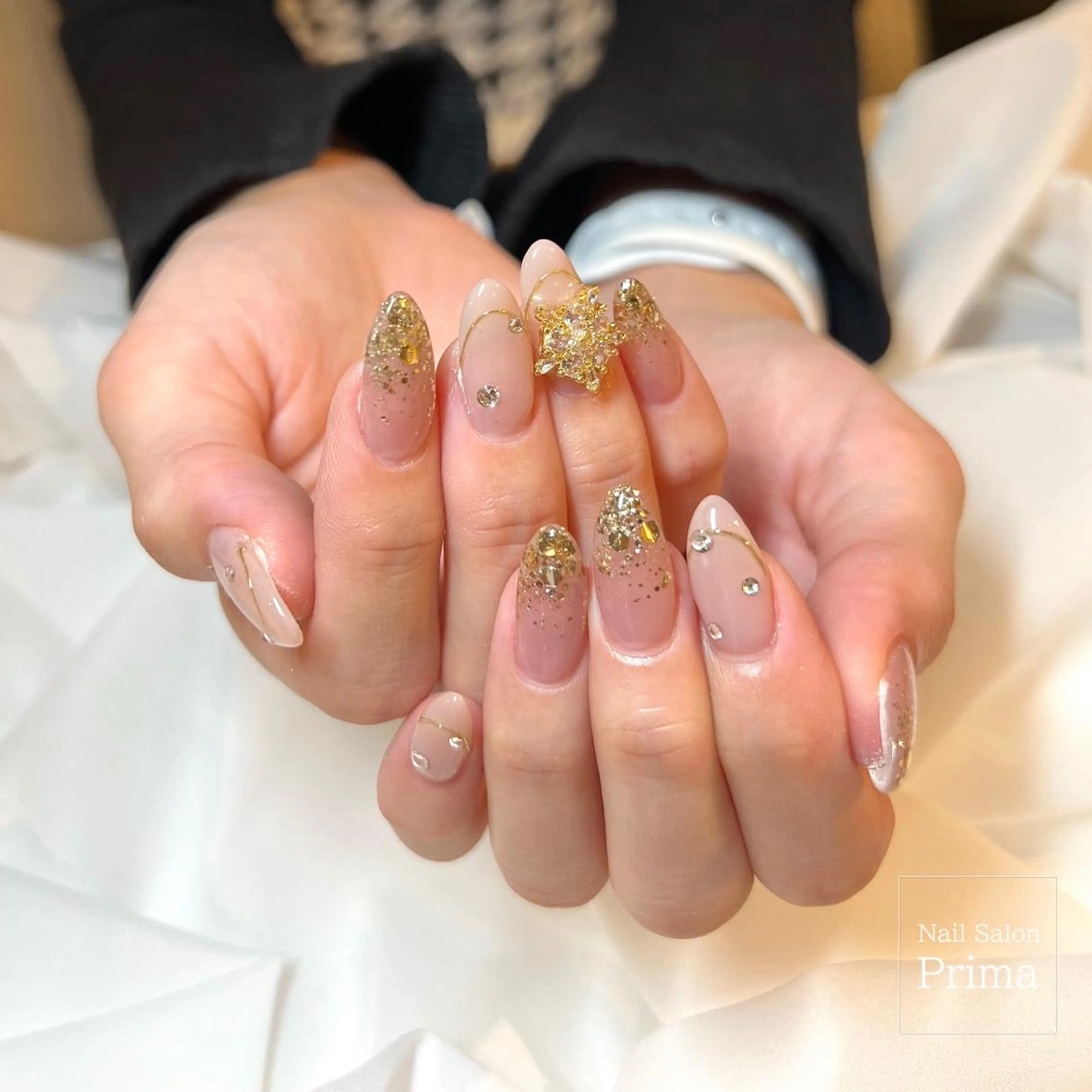 セミロング ネイル SalonPrima Nail & Eyeのマツエク・マツパデザイン