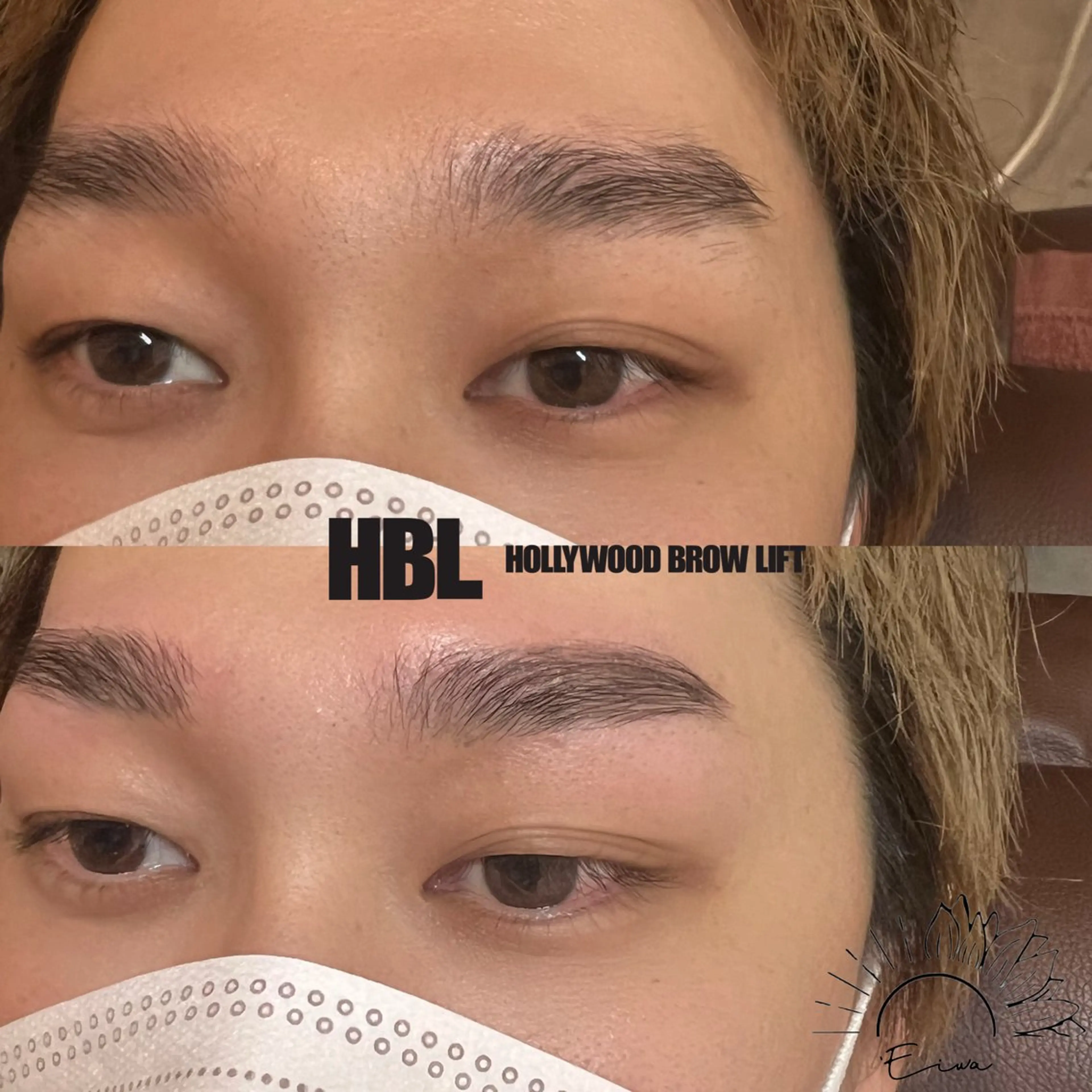 アイブロウ ハリウッドブロウリフト メンズアイブロウ メンズ眉毛🎨五反田 / Mayuri🌻の眉毛・アイブロウイメージ