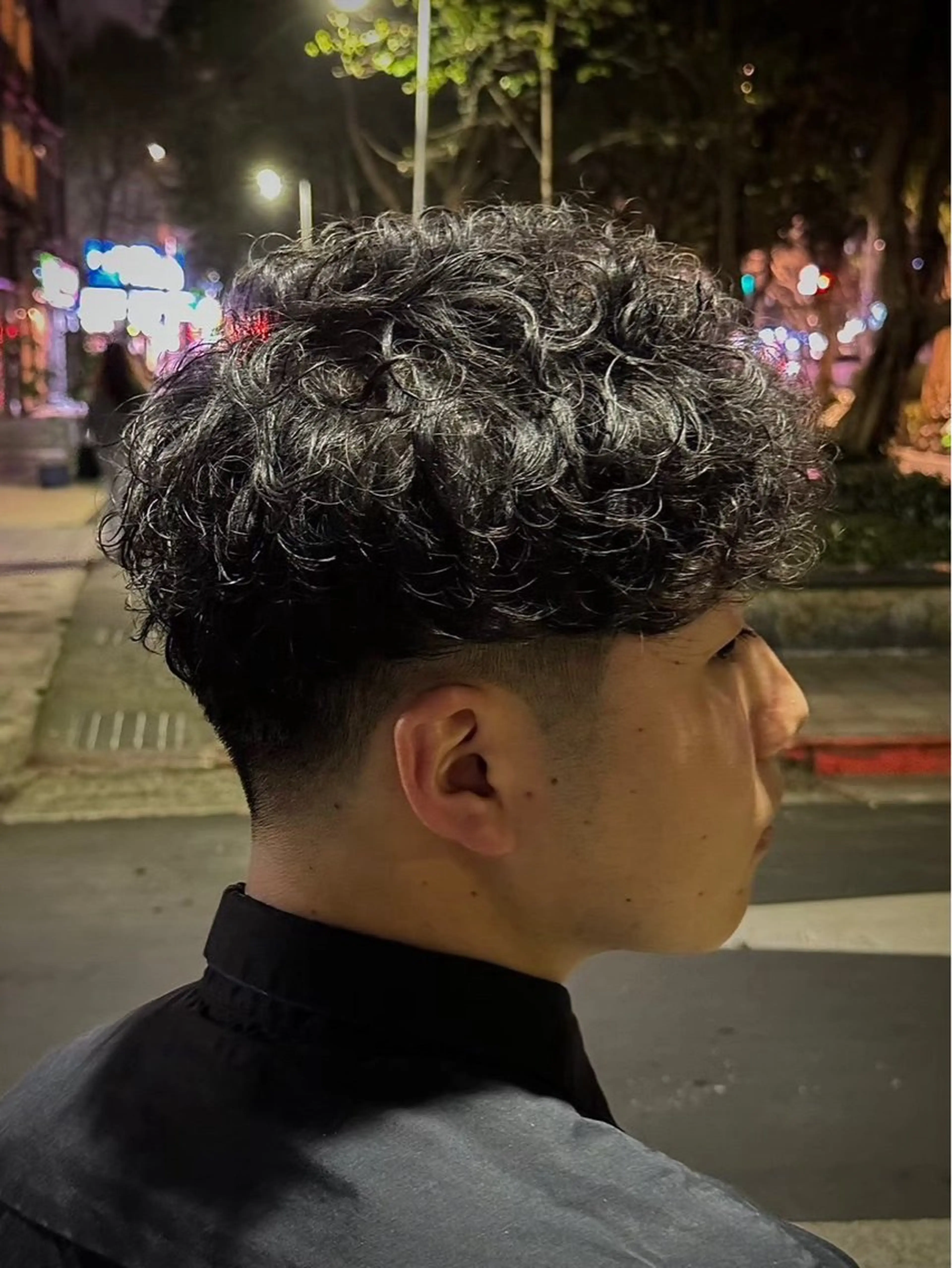 パーマ ヒロ銀座barber shop 難波所属・つつみうち ふわりのヘアスタイル