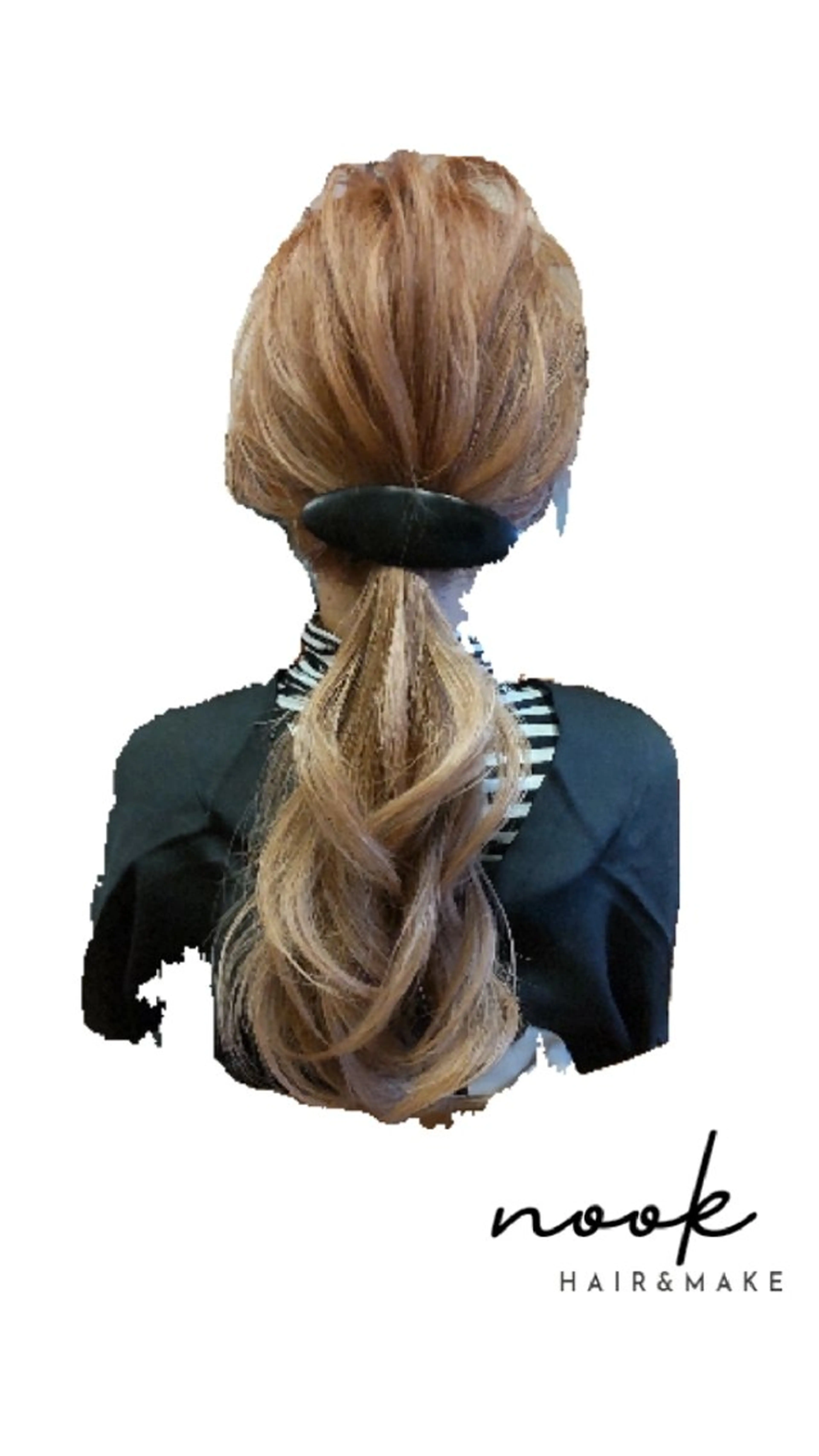 ヘアアレンジ hair&make nookのヘアスタイル