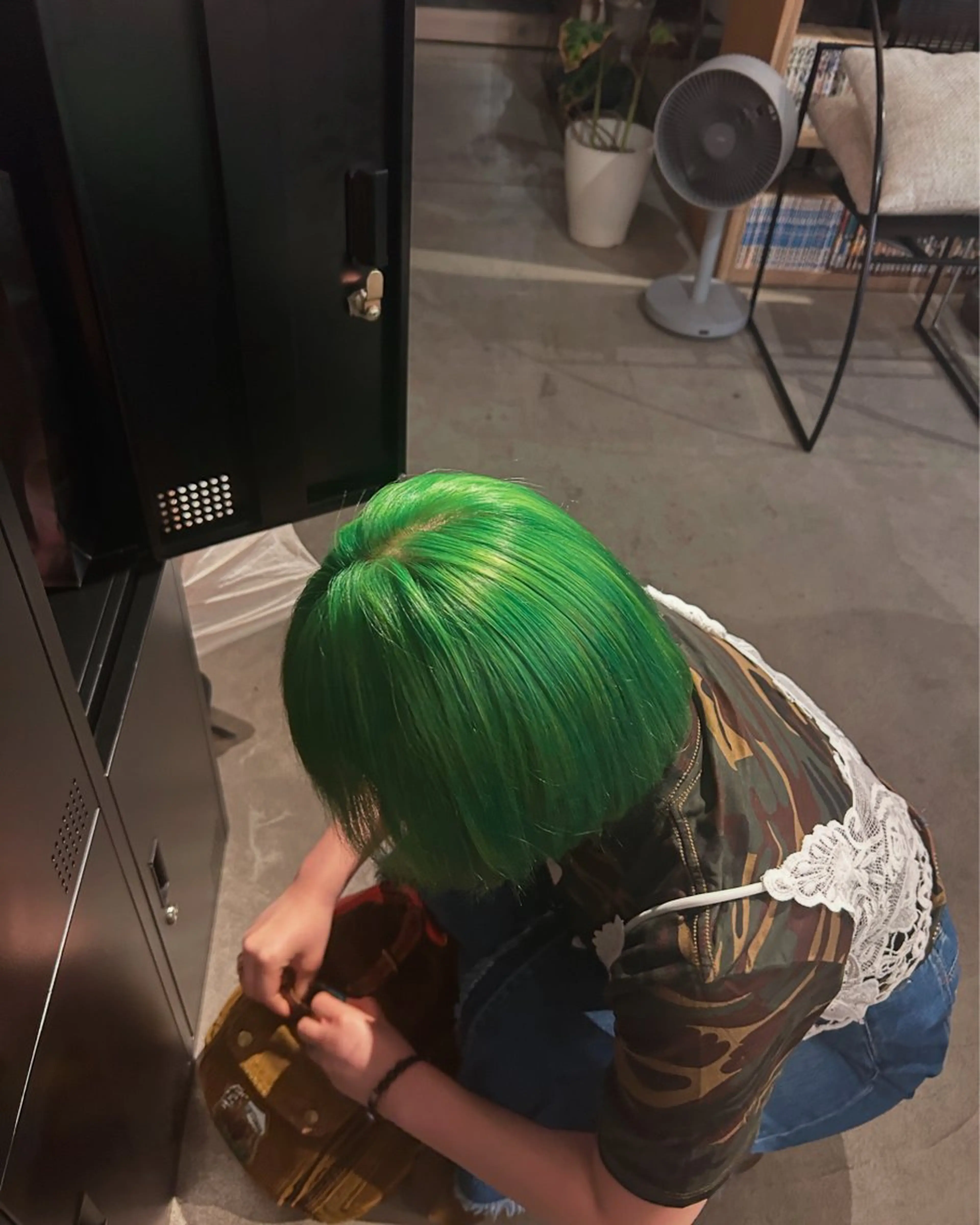 カラー ヘアカラー 植田 瑠菜のヘアスタイル