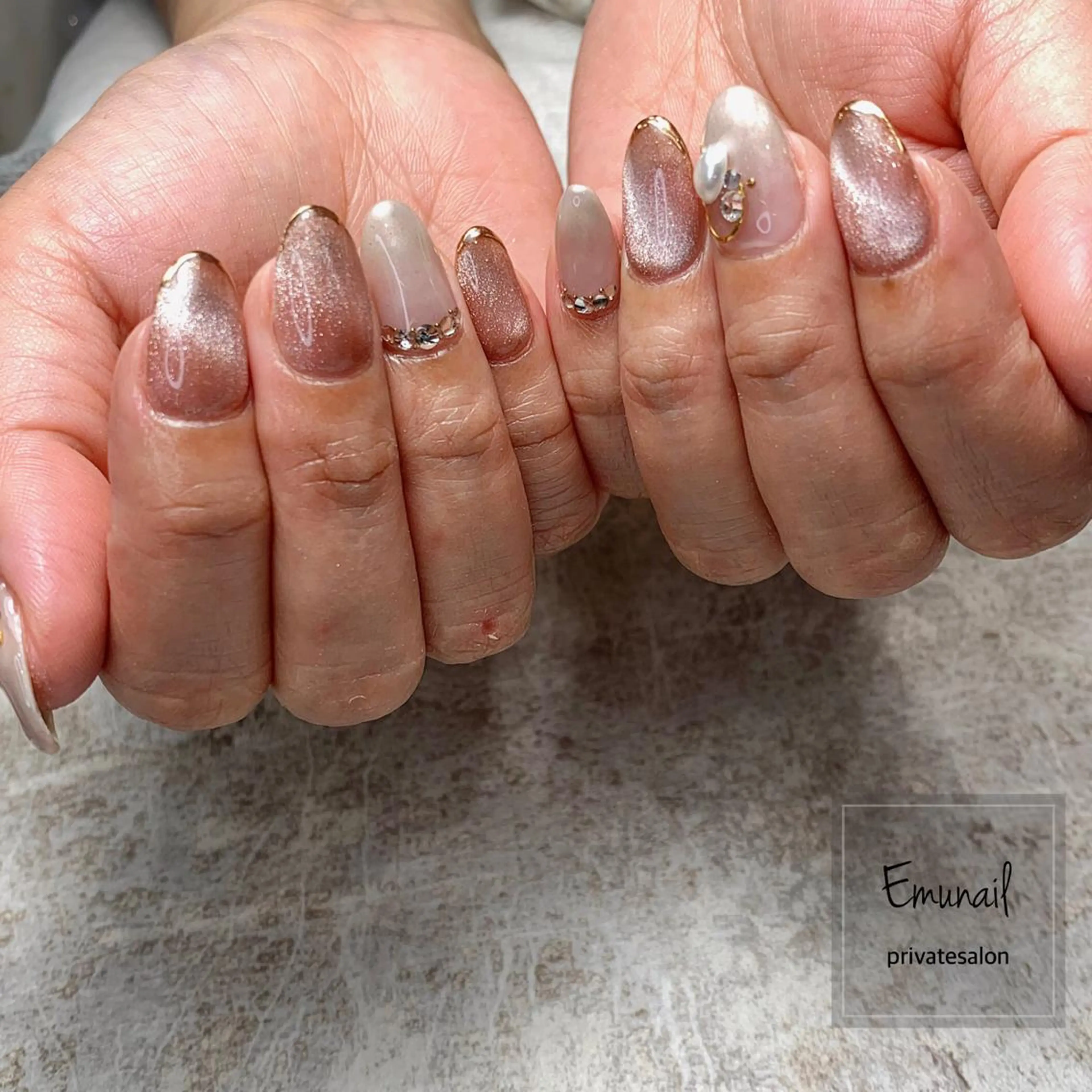 ネイル ハンドネイル Emu Nailのネイルデザイン