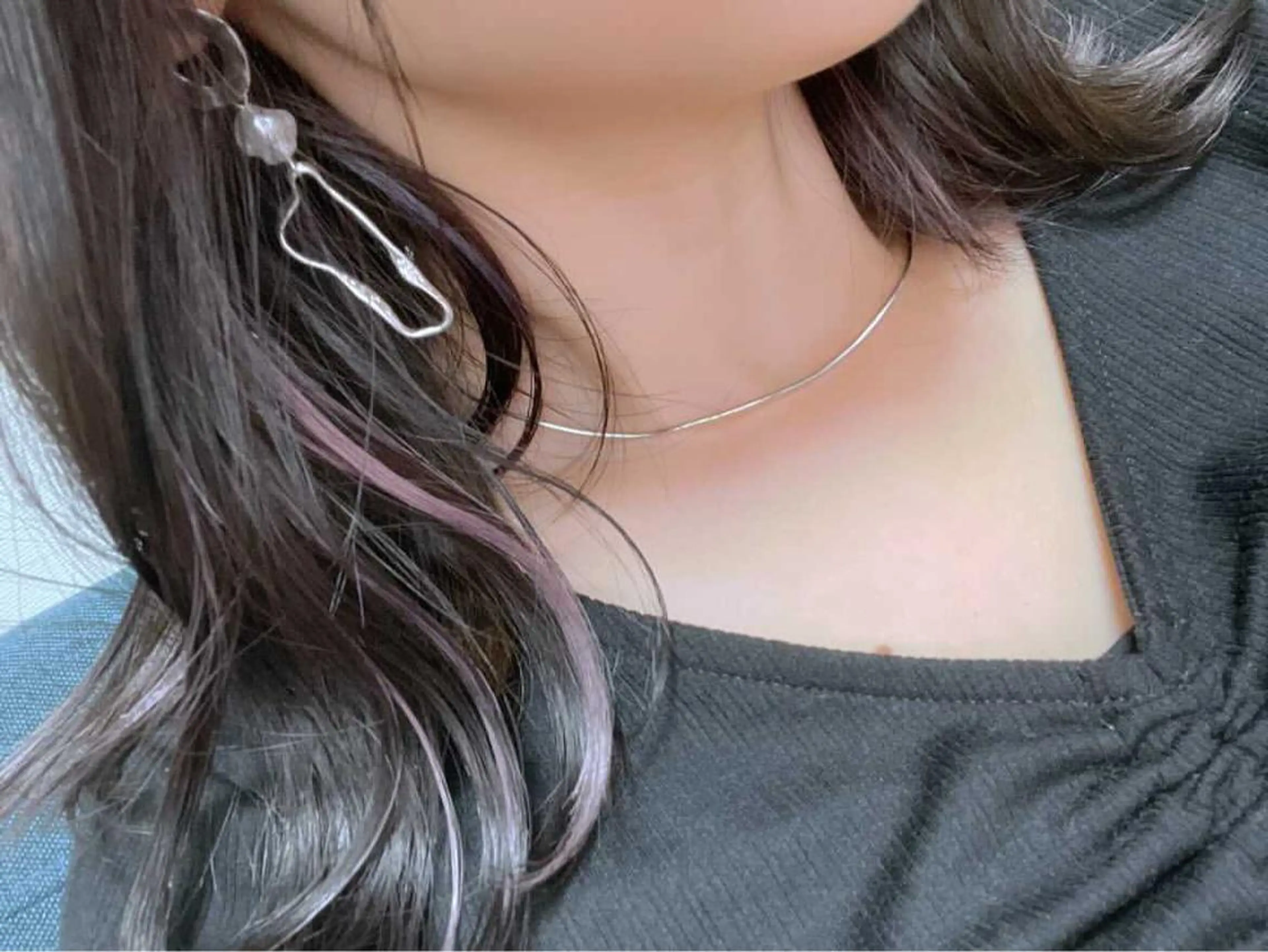 ミディアム "オクムラ タクヤ"のヘアスタイル