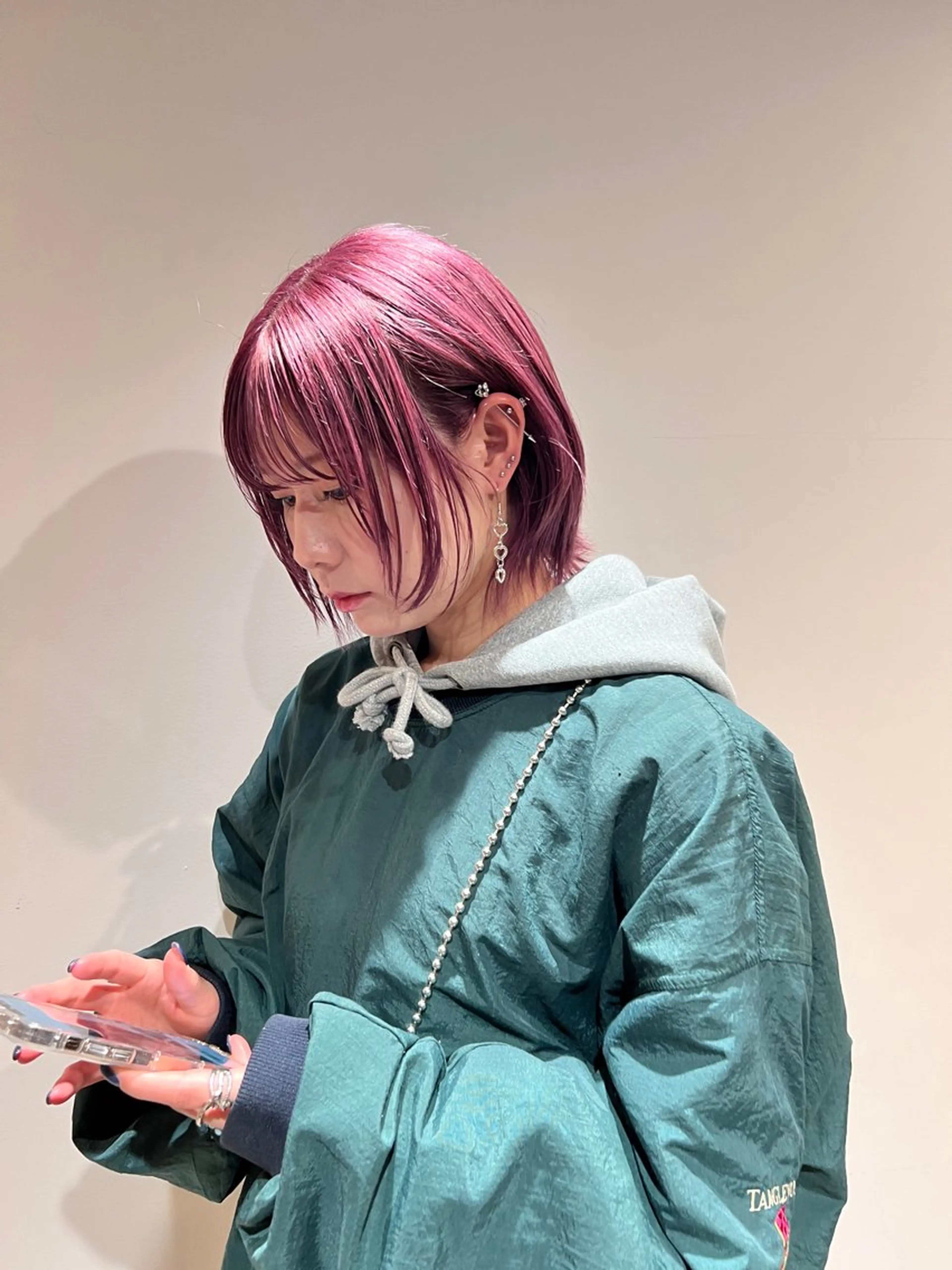 ショート カラー ロカリタ　河原町三条所属・🌐👽フクイ キララ🌎💎のヘアスタイル