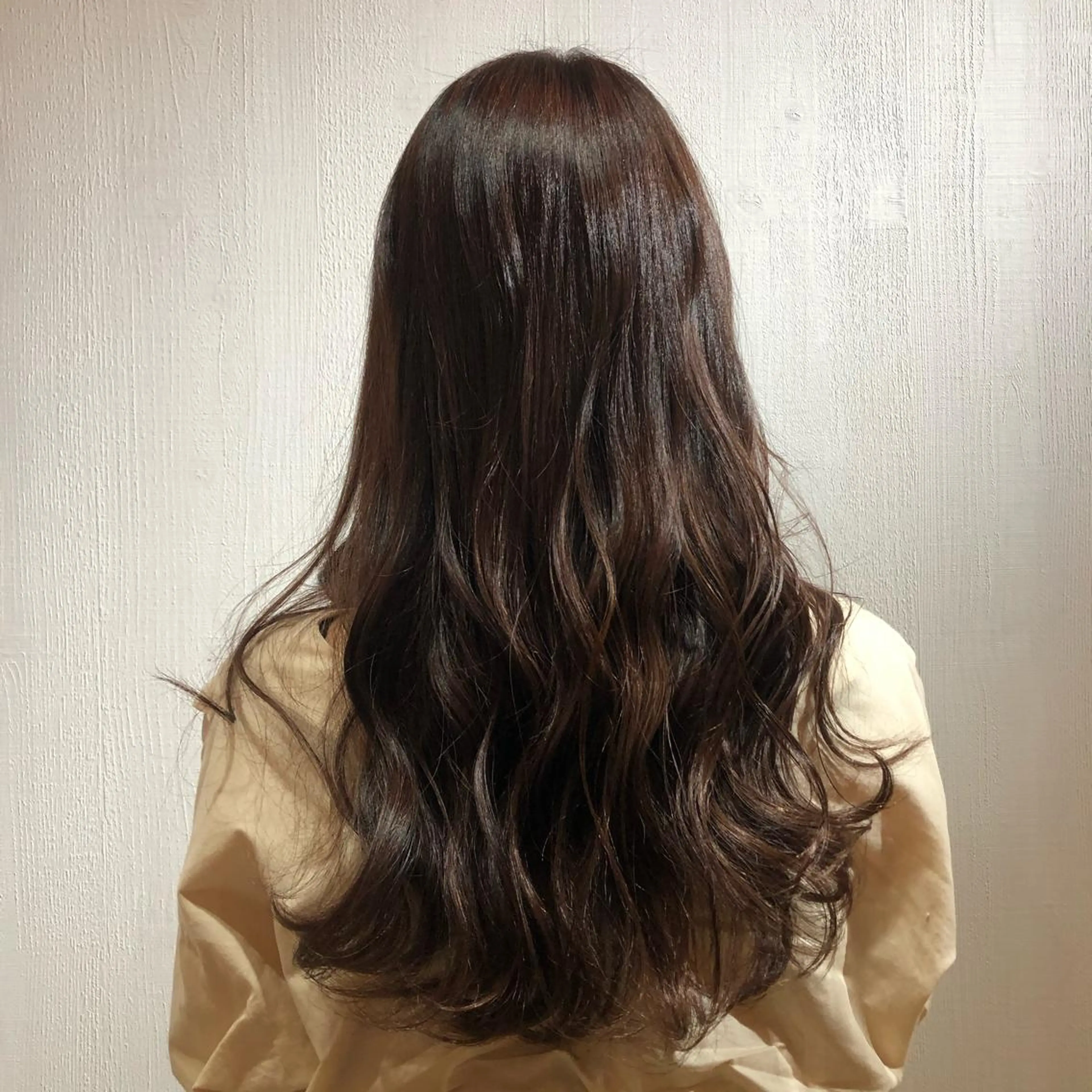 カラー ブラウンカラー ヘアカラー トリートメント FERIAあべの KARINのヘアスタイル
