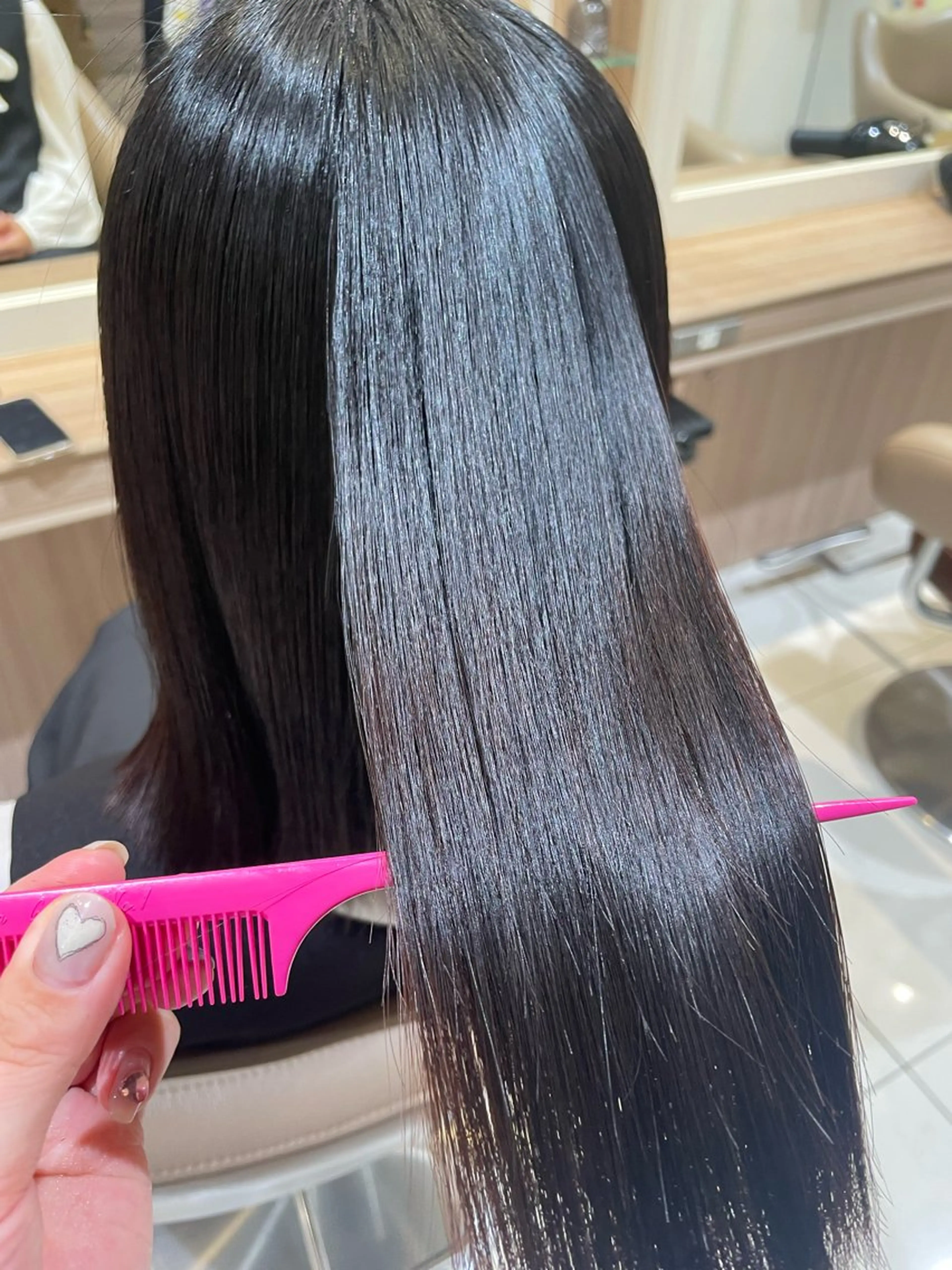 ショート パーマ カット 縮毛矯正 トリートメント 韓国ヘアメイク🎀/ 縮毛矯正✨山本媛香のヘアスタイル