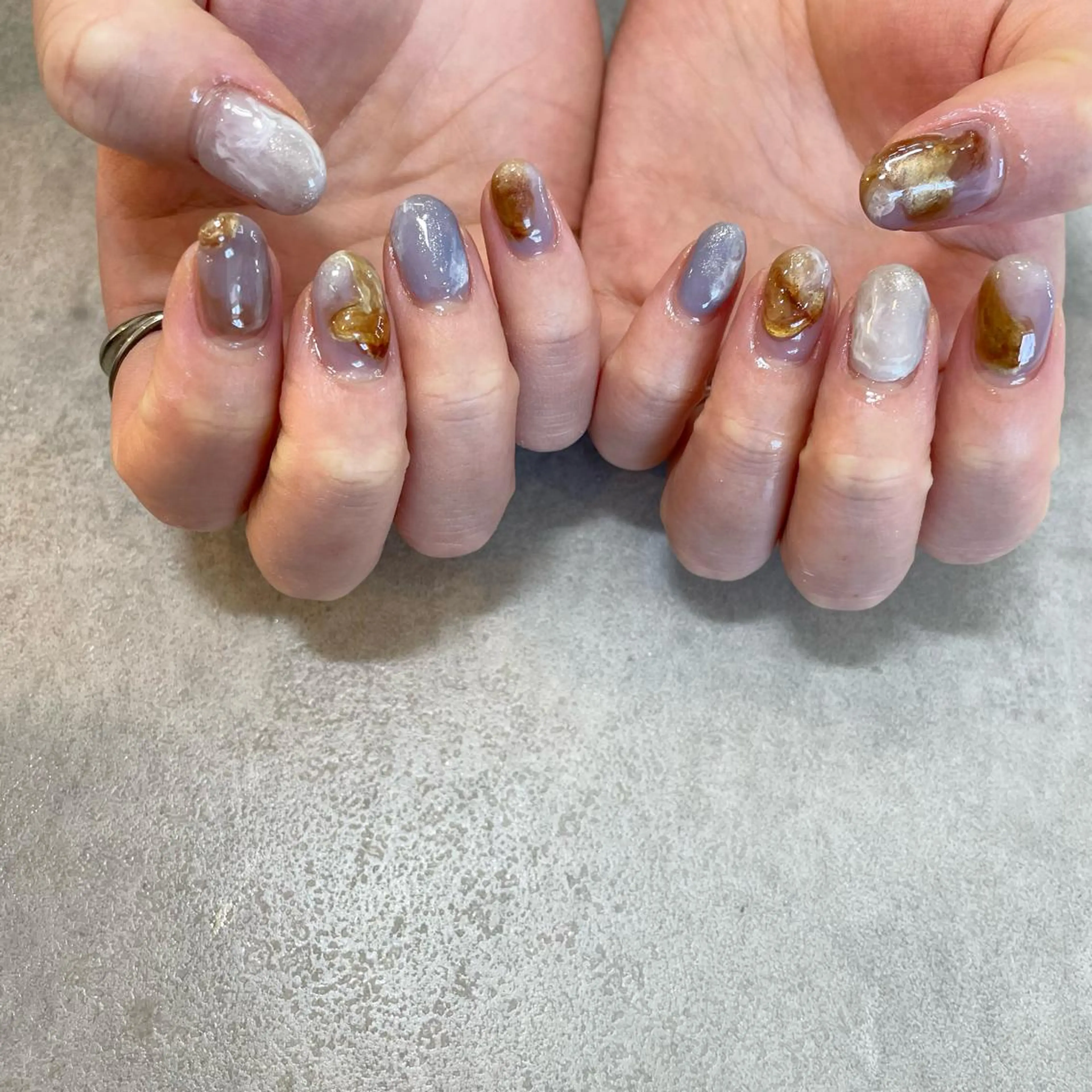 ネイル 持ち込み ニュアンスネイル Nail Salon Gummi.のネイルデザイン