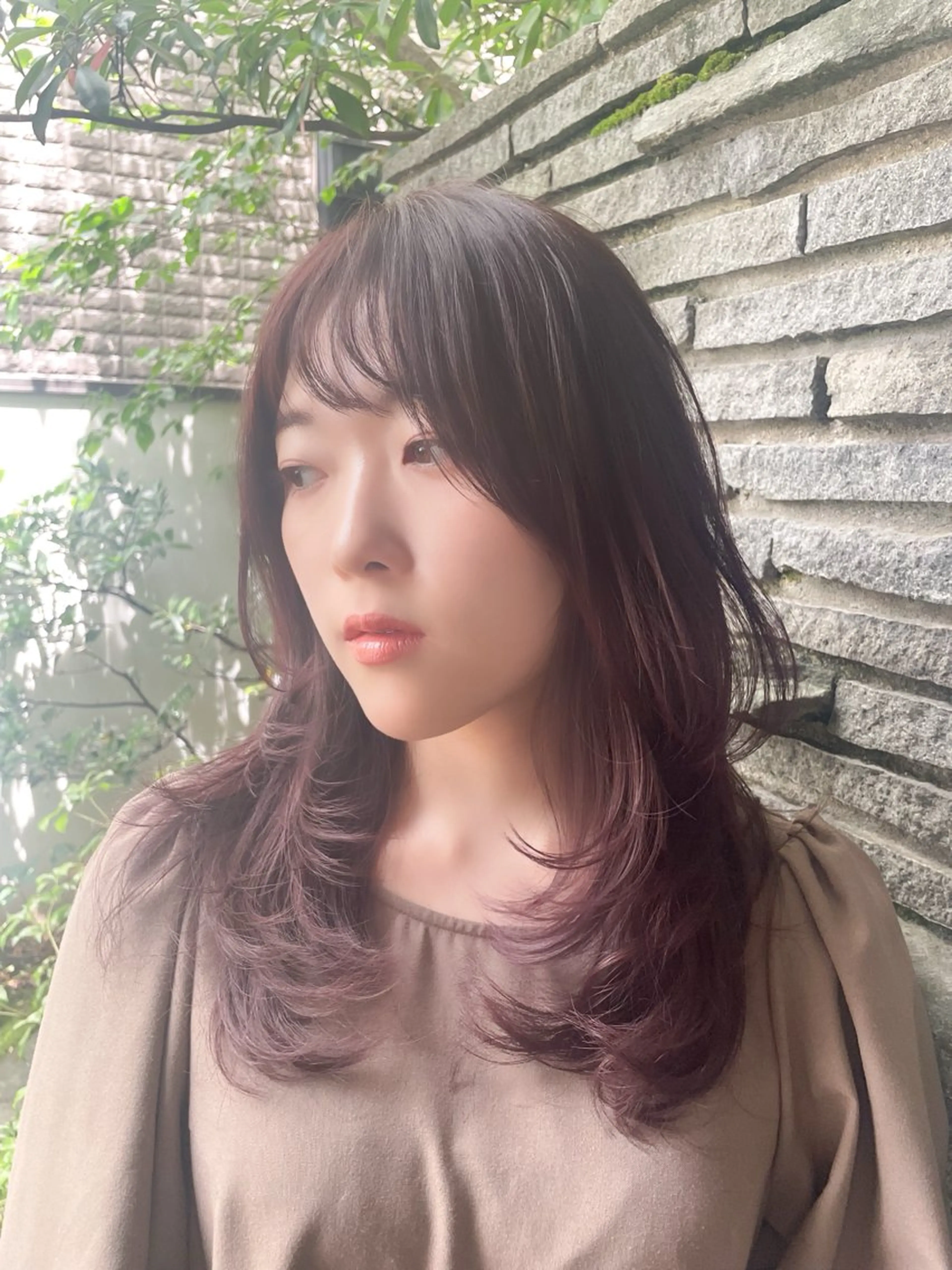 ロング 稲熊 あみのヘアスタイル