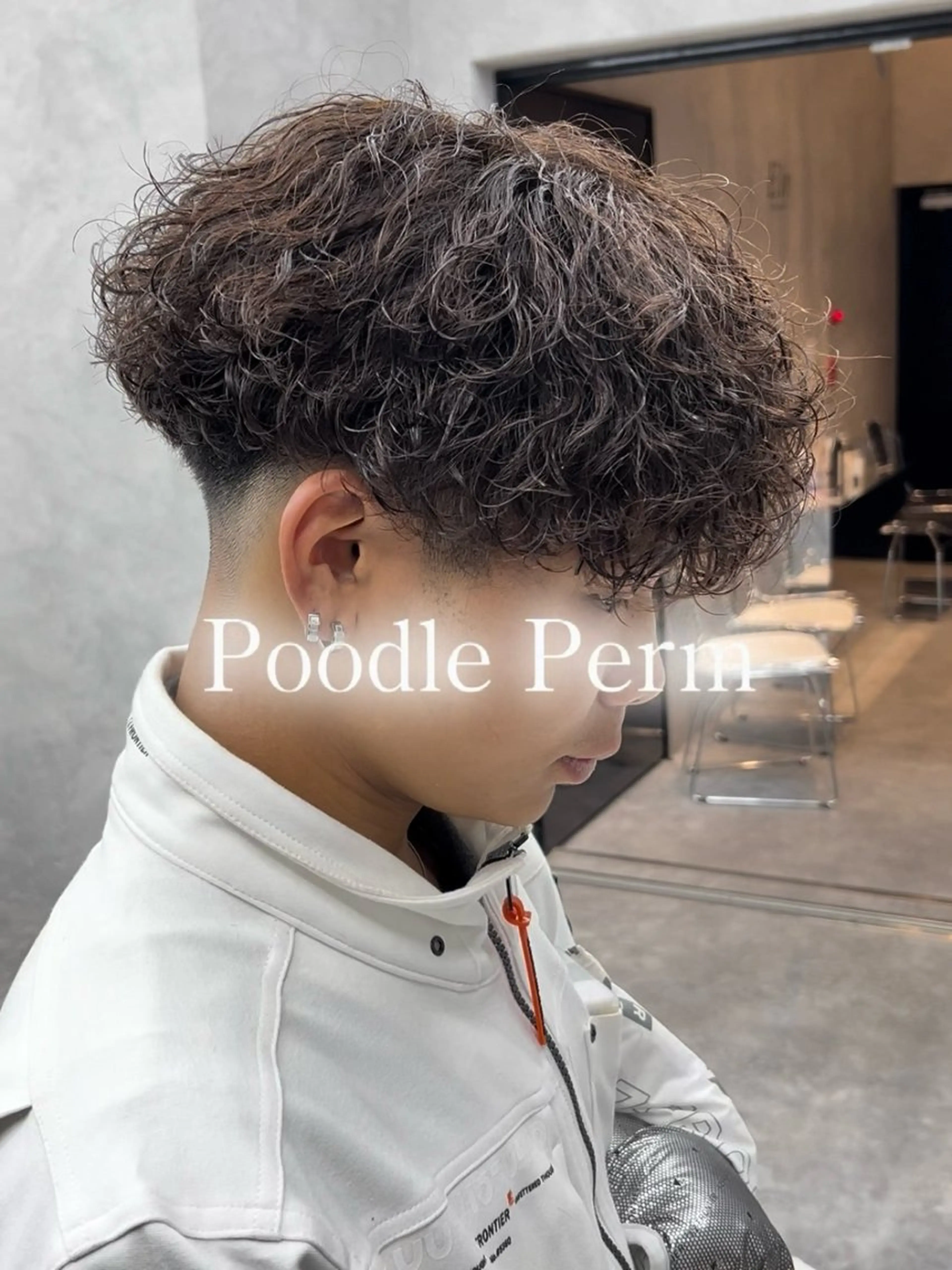 ショート カラー パーマ メンズ メンズバレイヤージュ メンズブリーチ メンズハイライト メンズハイトーン メンズインナーカラー PERCUT大阪堀江店所属・メンズヘアのカリスマ 北地　空のヘアスタイル