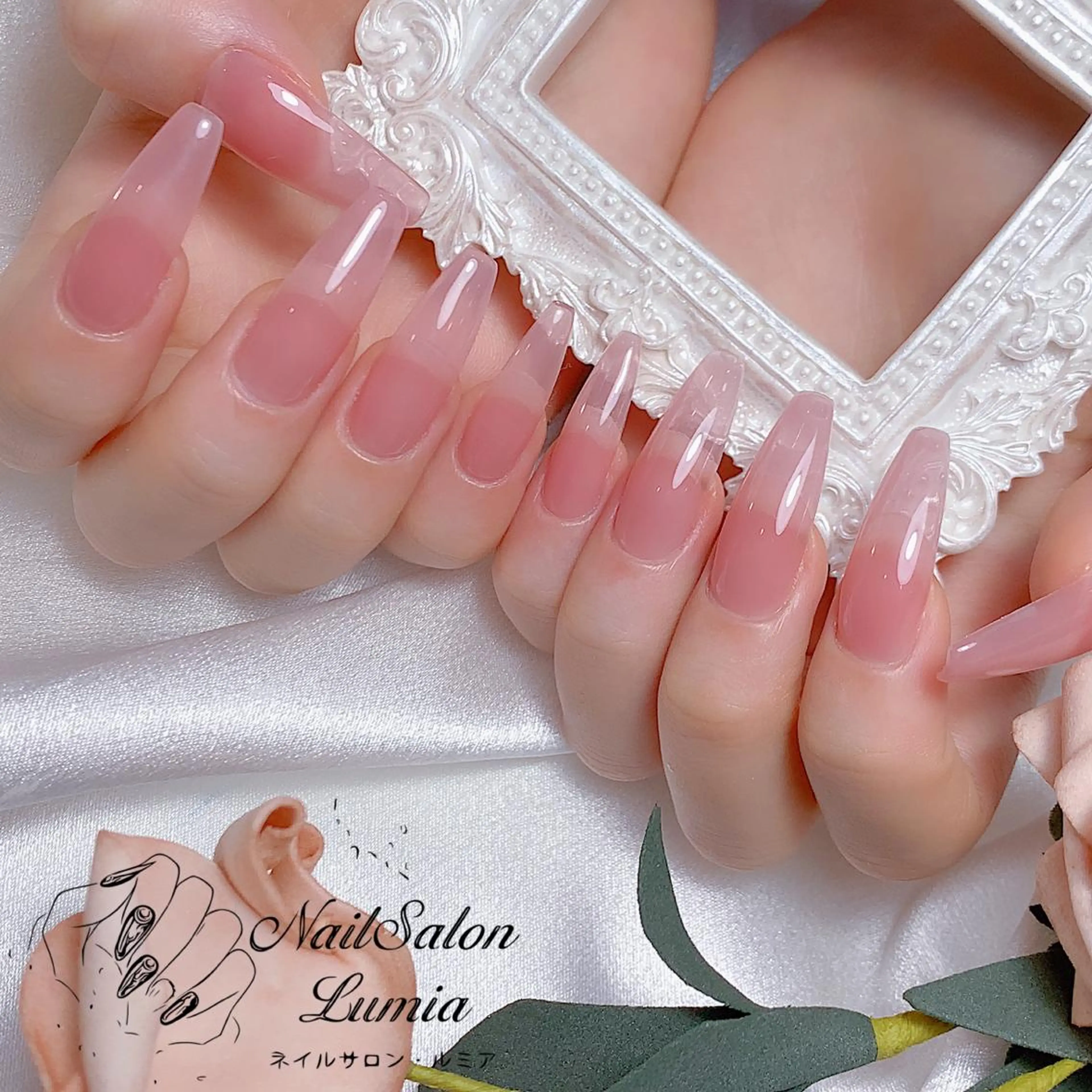 ネイル ハンドネイル ネイルサロン ルミア Lumia 店長のネイルデザイン