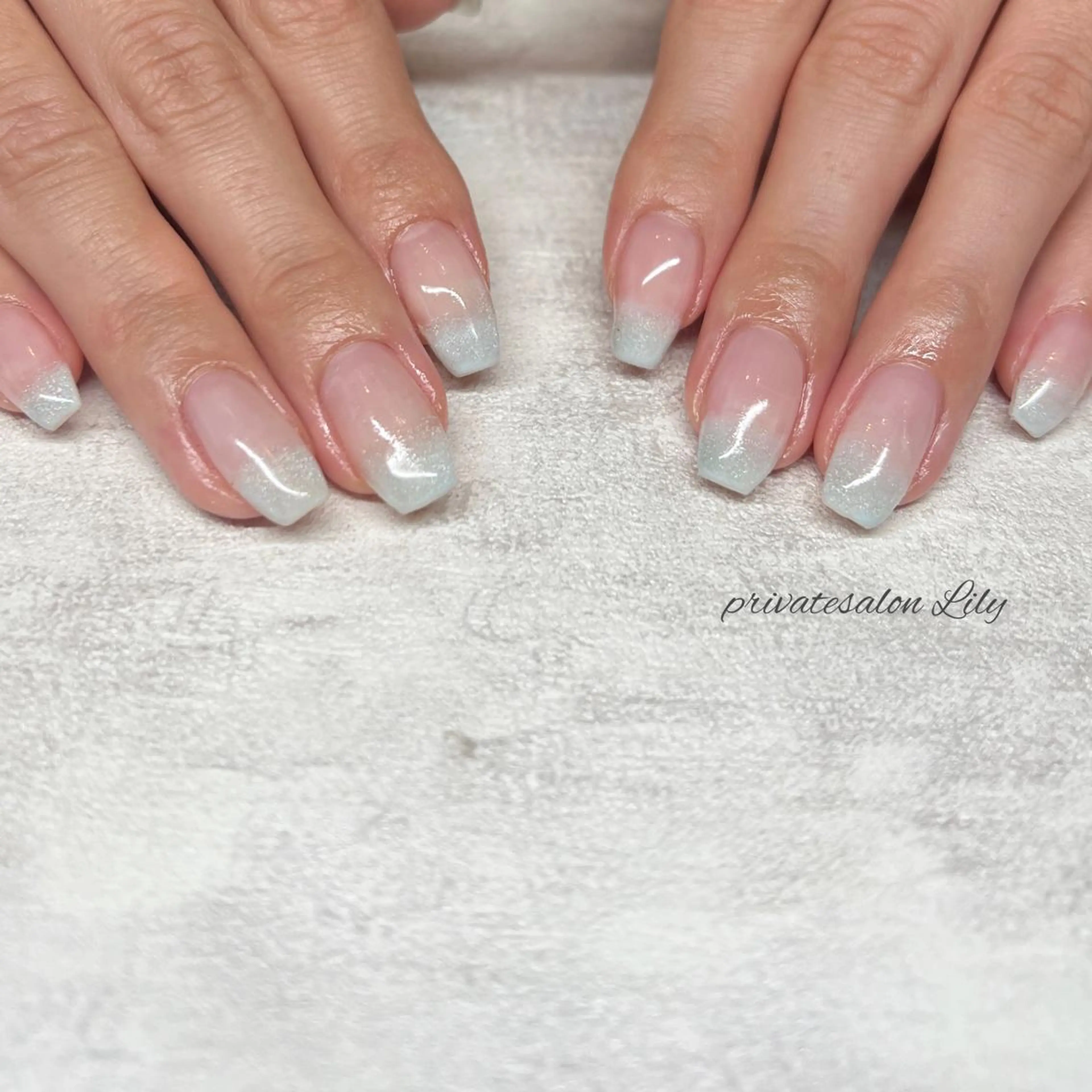 ネイル グラデーション マグネットネイル ハンドネイル salon Lilyのネイルデザイン