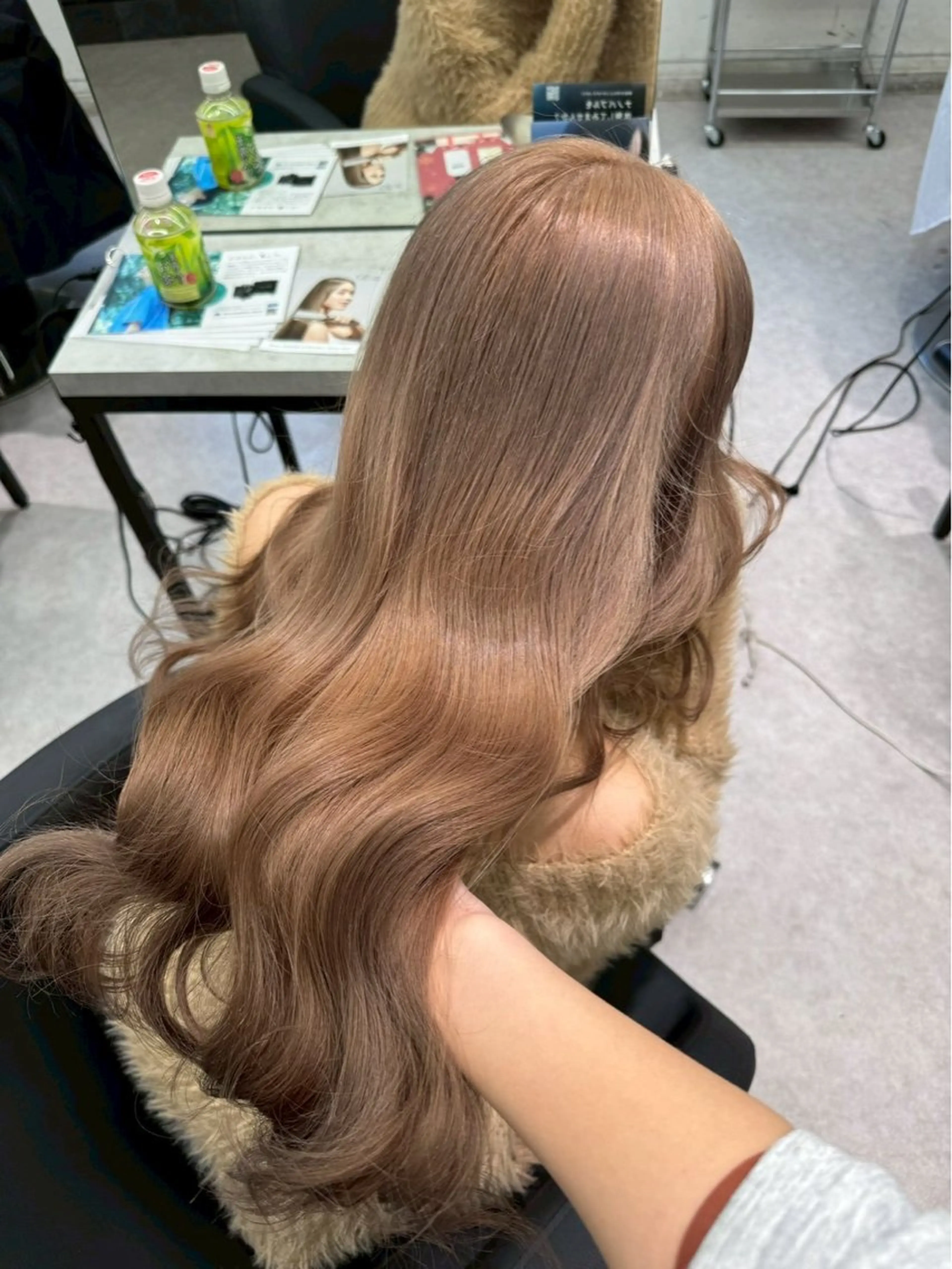 カラー ヘアカラー ミルクティー/渋谷 shunta🌟🌟のヘアスタイル