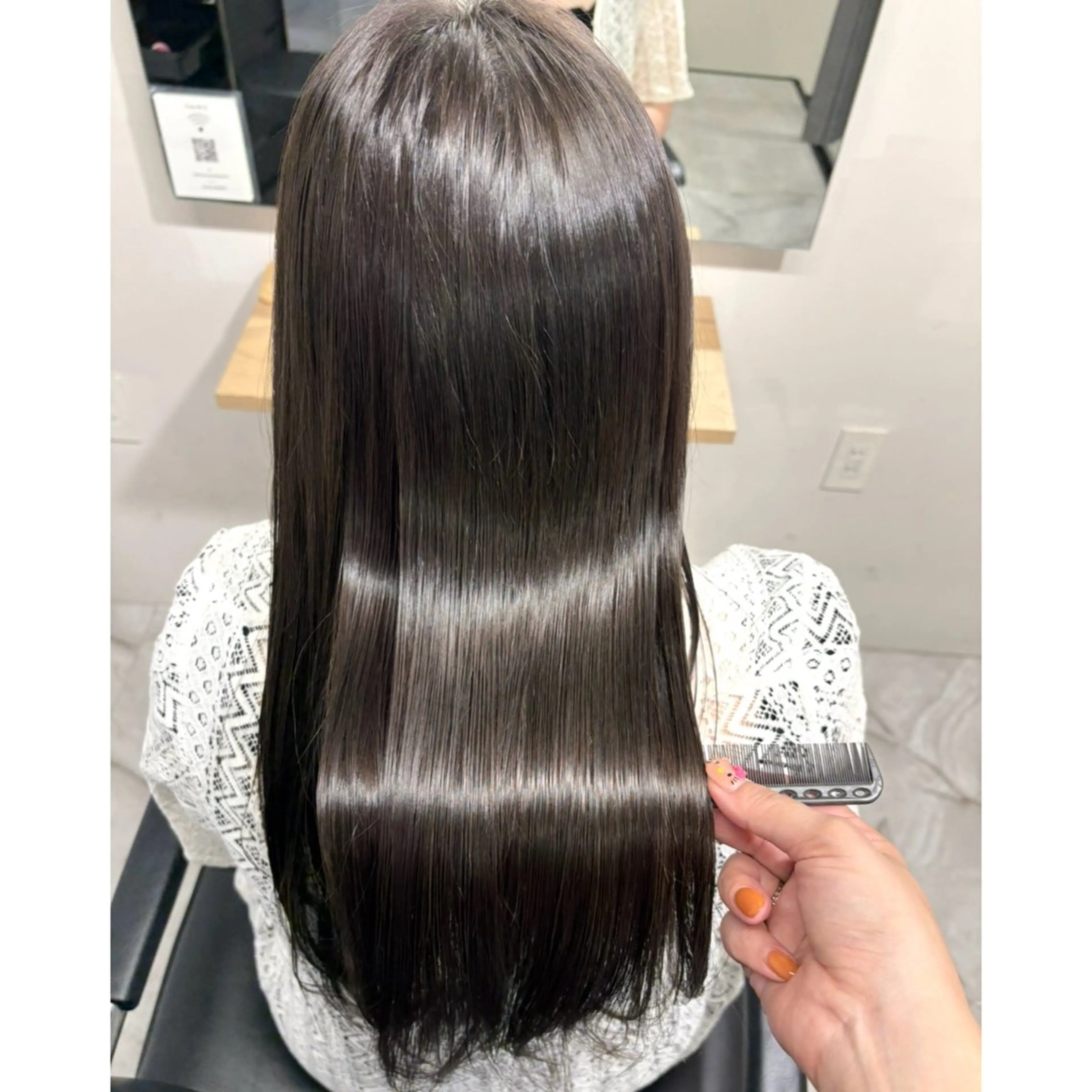 髪質向上カラー+3stepﾄﾘｰﾄﾒﾝﾄの写真