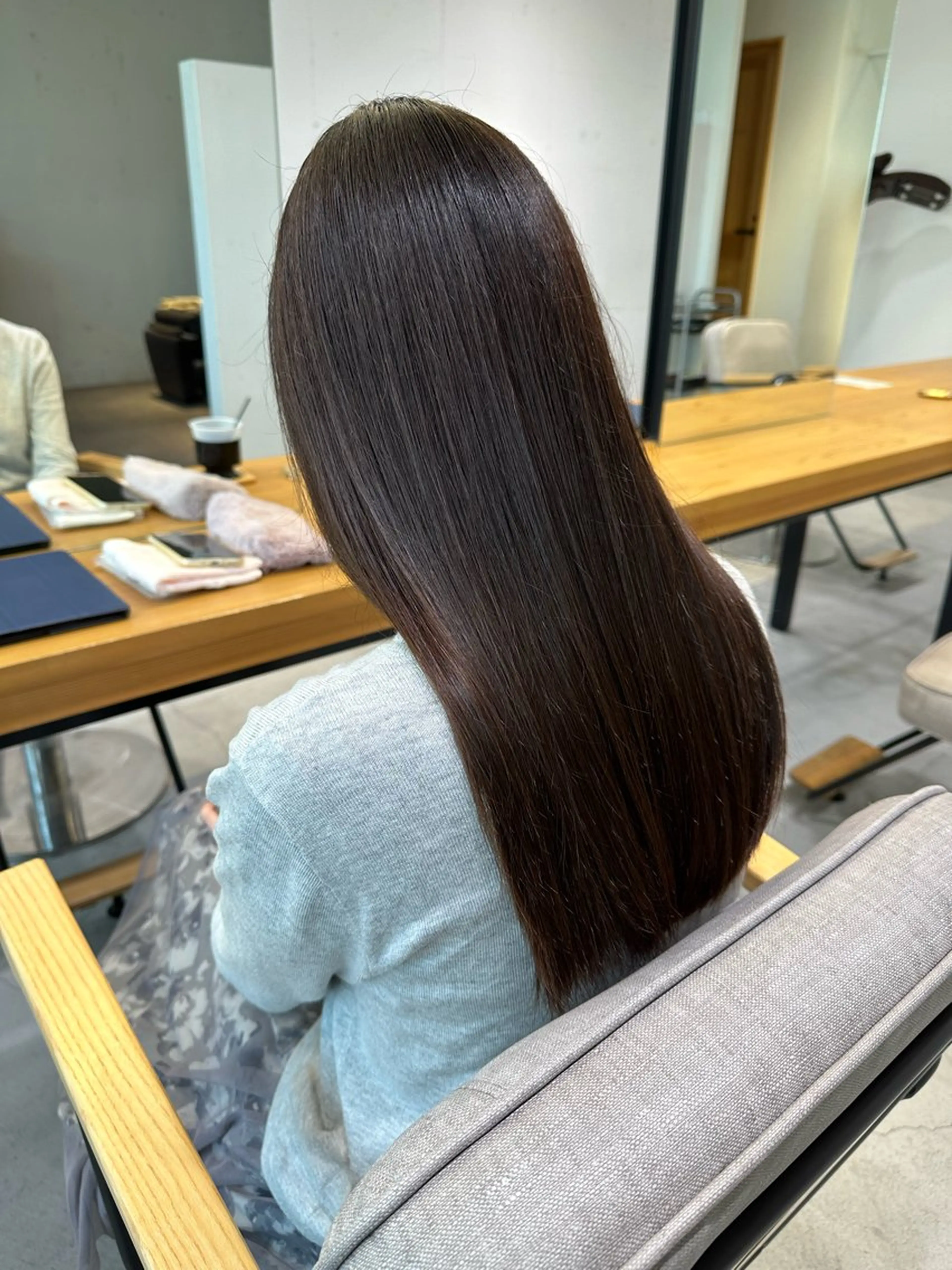 【誰でも美髪に…🦋】髪質改善ストレート+カットの写真