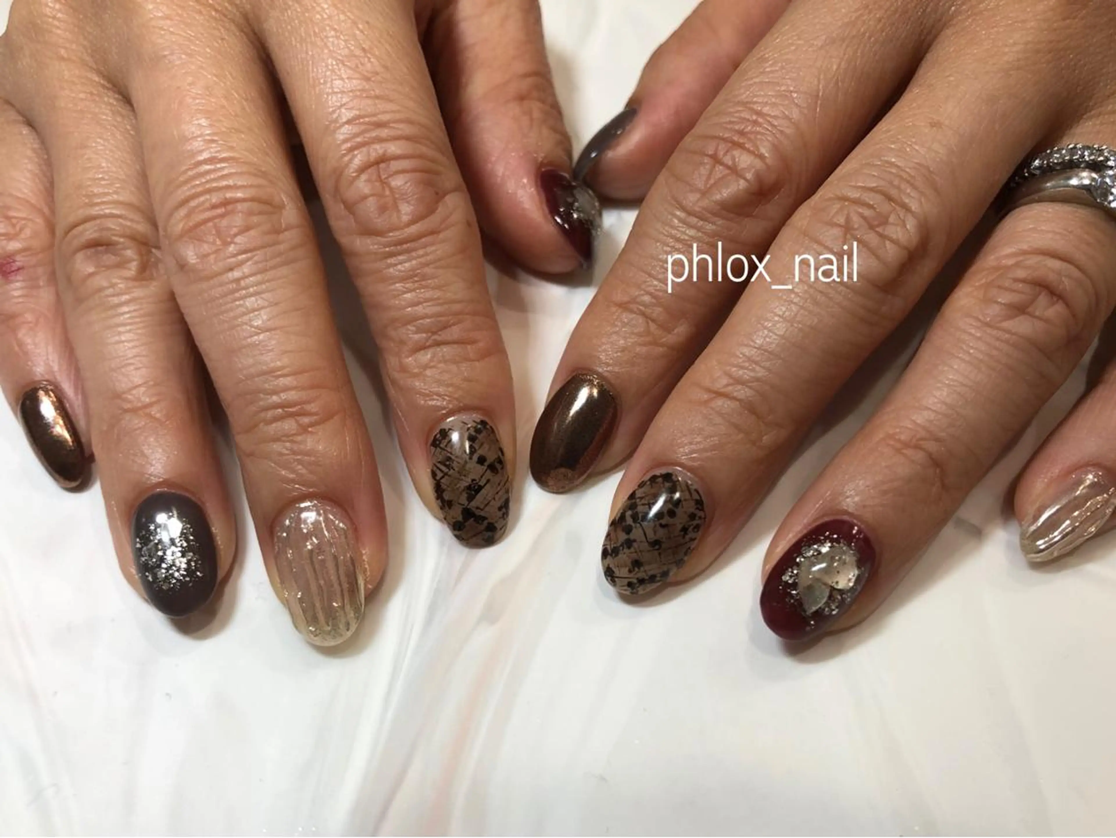 ネイル s/w _shokoのネイルデザイン