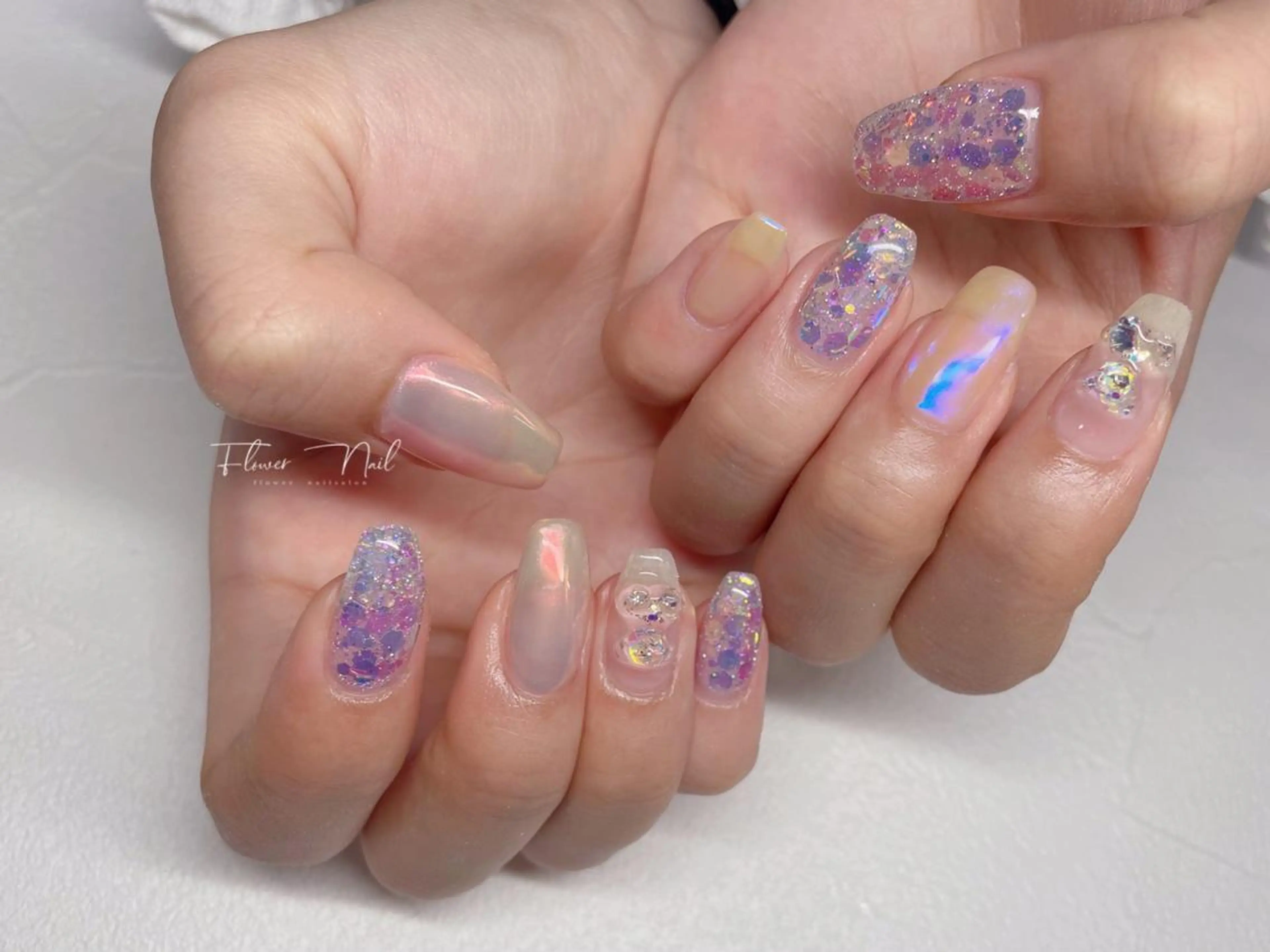 ネイル Flower nailsalon 2号店所属・U M. nailのネイルデザイン