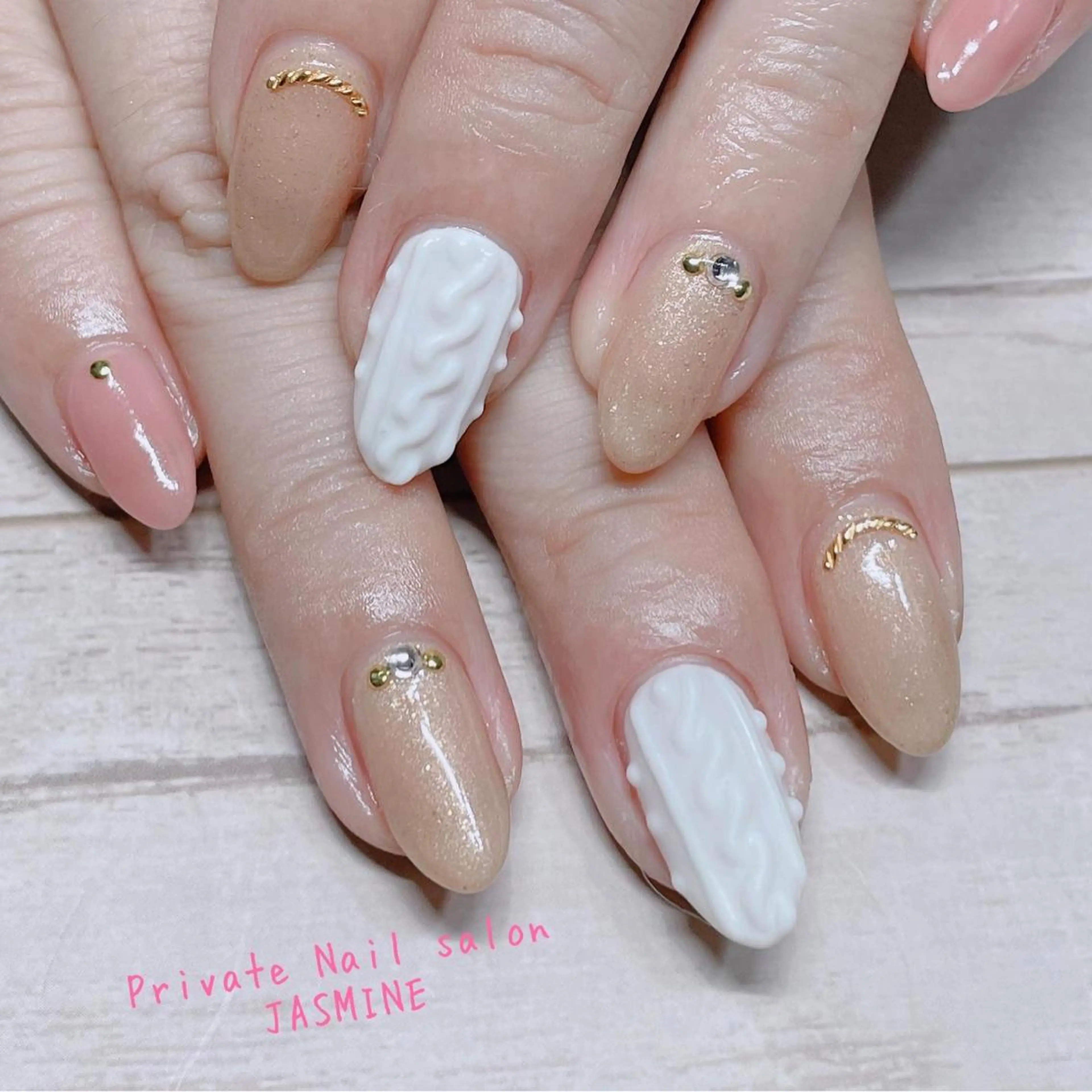 ネイル ハンドネイル Nail salon JASMINEのネイルデザイン