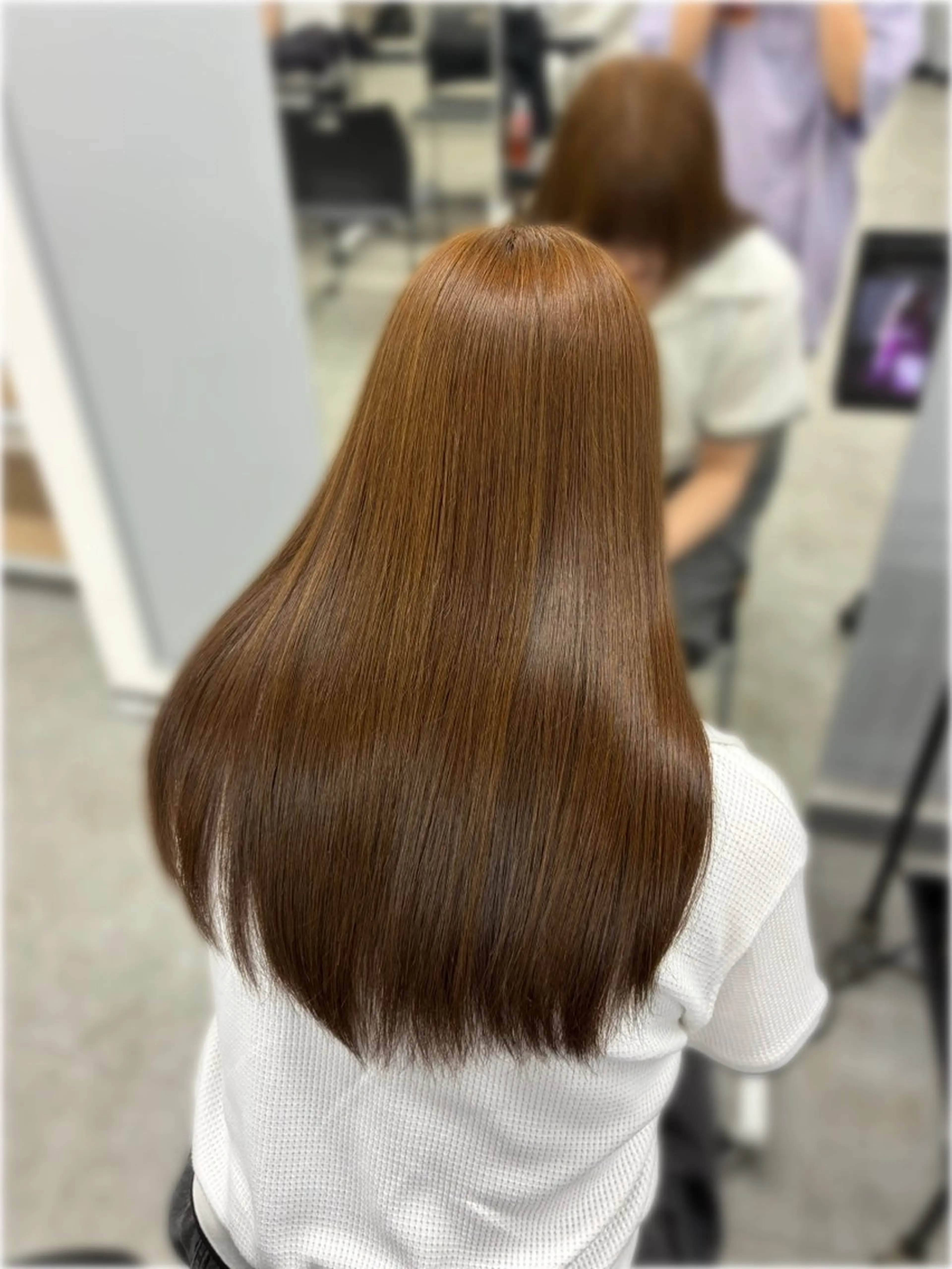 カラー 透明感ベージュ🤎 manami👒🌿のヘアスタイル