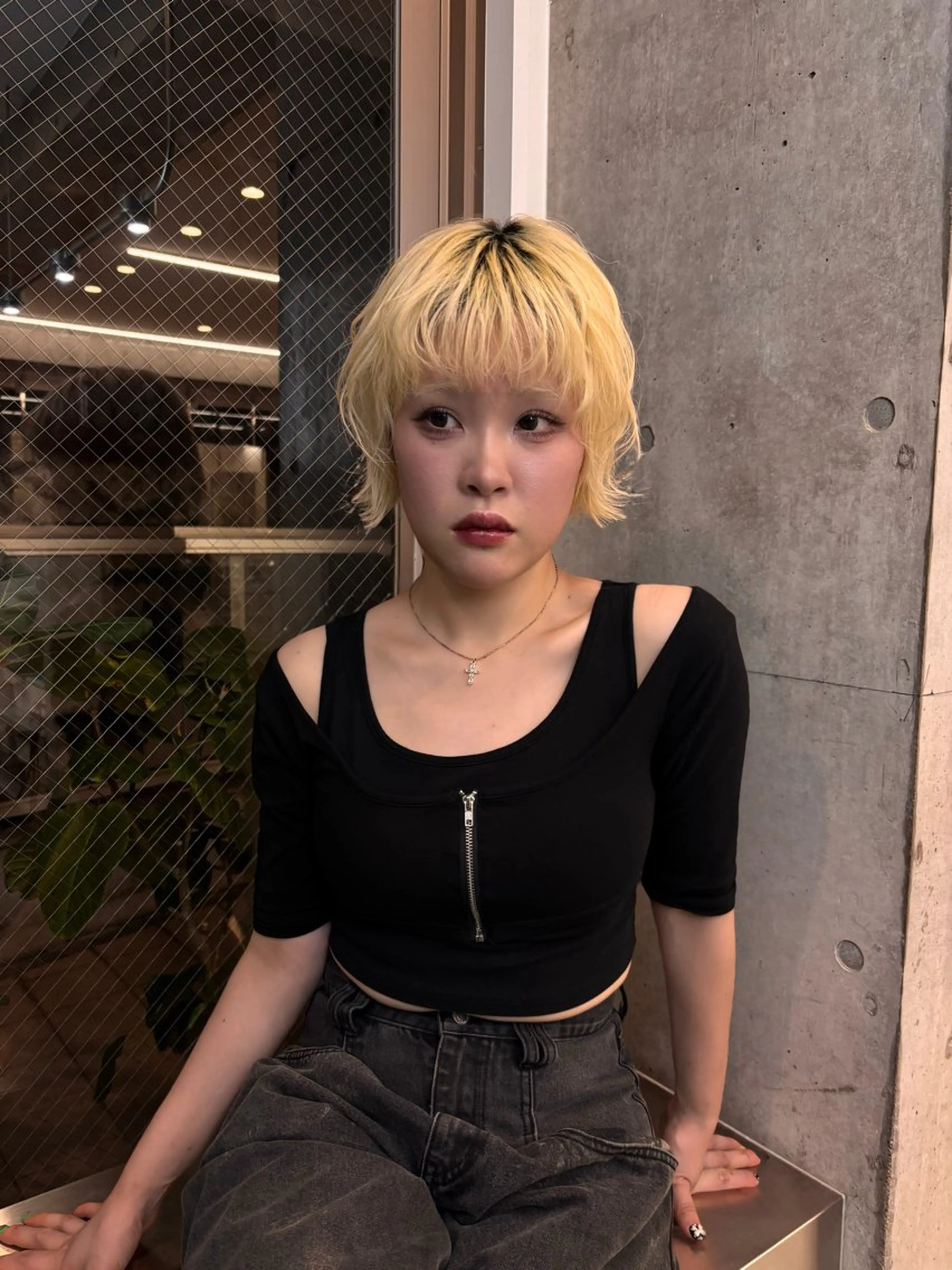 カラー ブリーチ/ベージュ/ ブロンド MIU☆のヘアスタイル