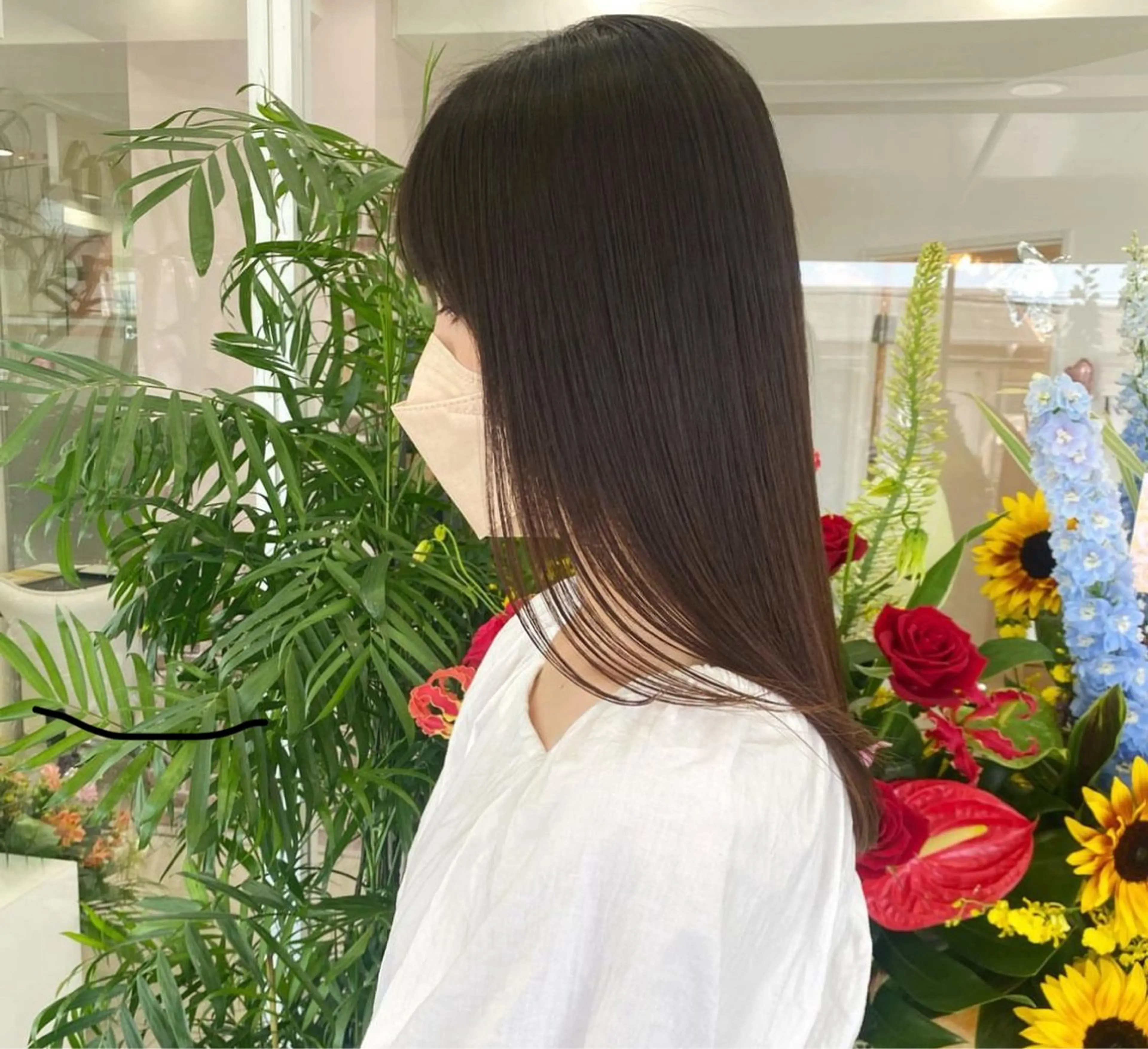 ロング カラー カット ヘアカラー トリートメント Happiness王寺店所属・ボブ、韓国特化型 ✨中野悠のヘアスタイル