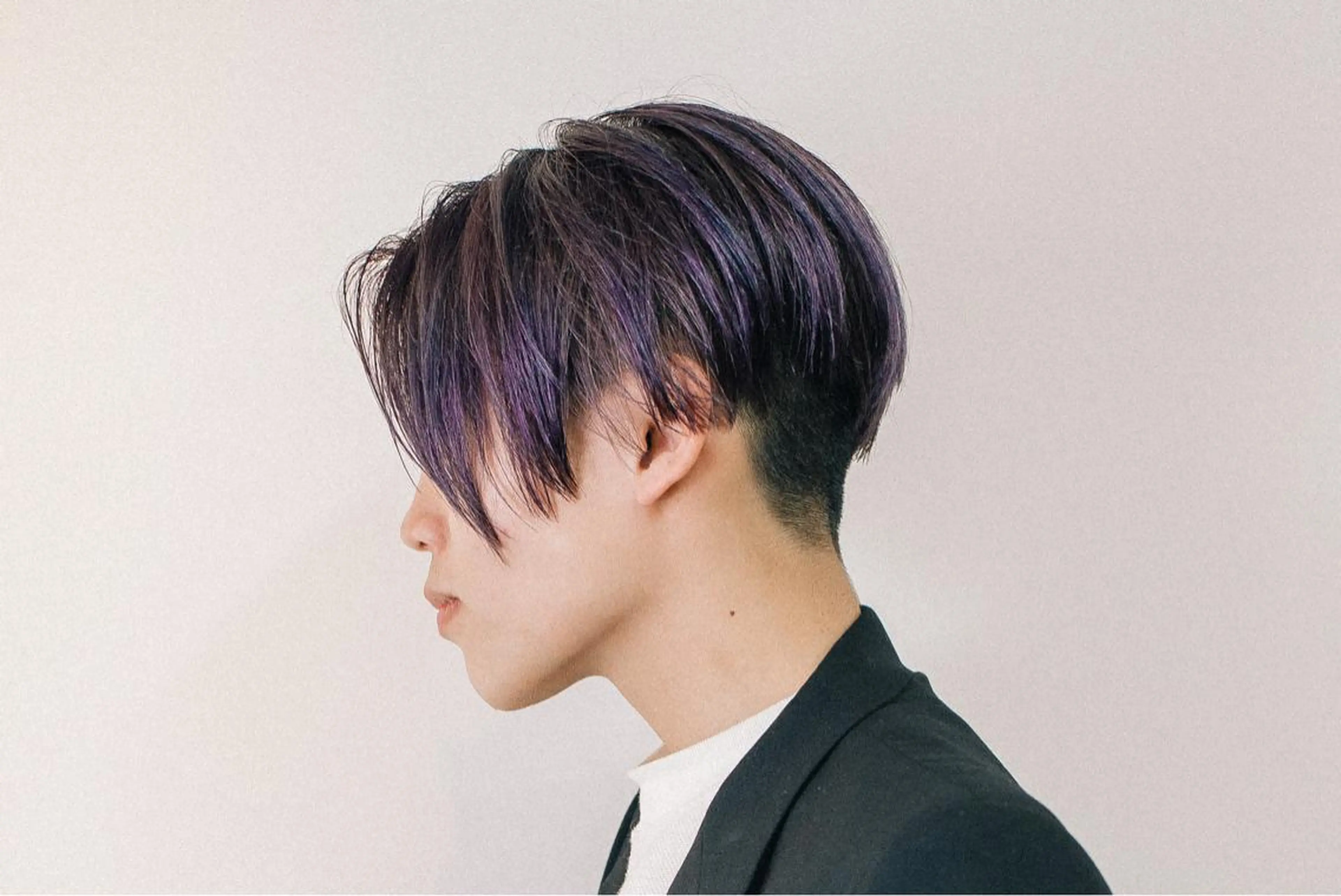 カラー メンズ 千葉 慎也のヘアスタイル
