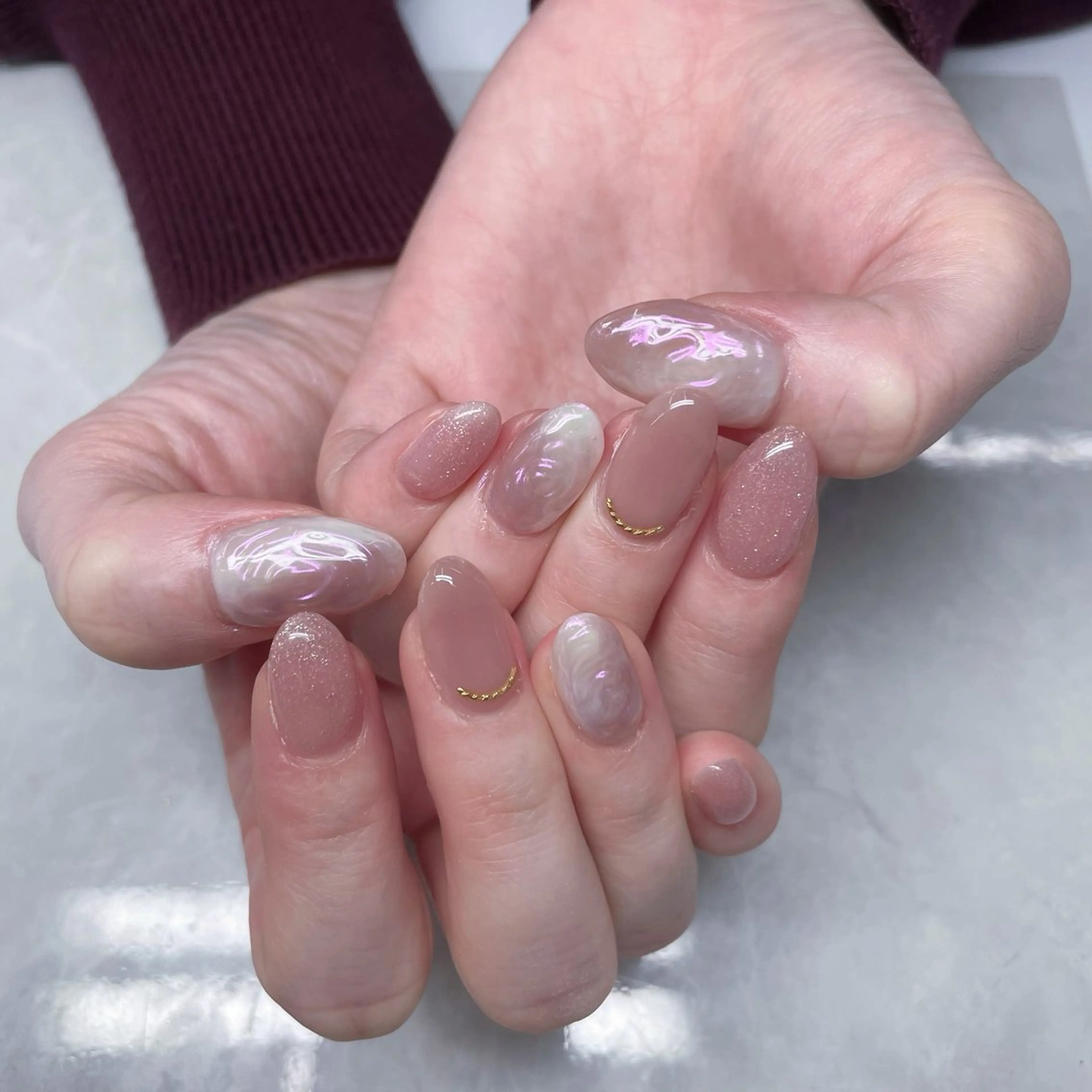 ネイル ハンドネイル Rieko EMINAL恵比寿のネイルデザイン