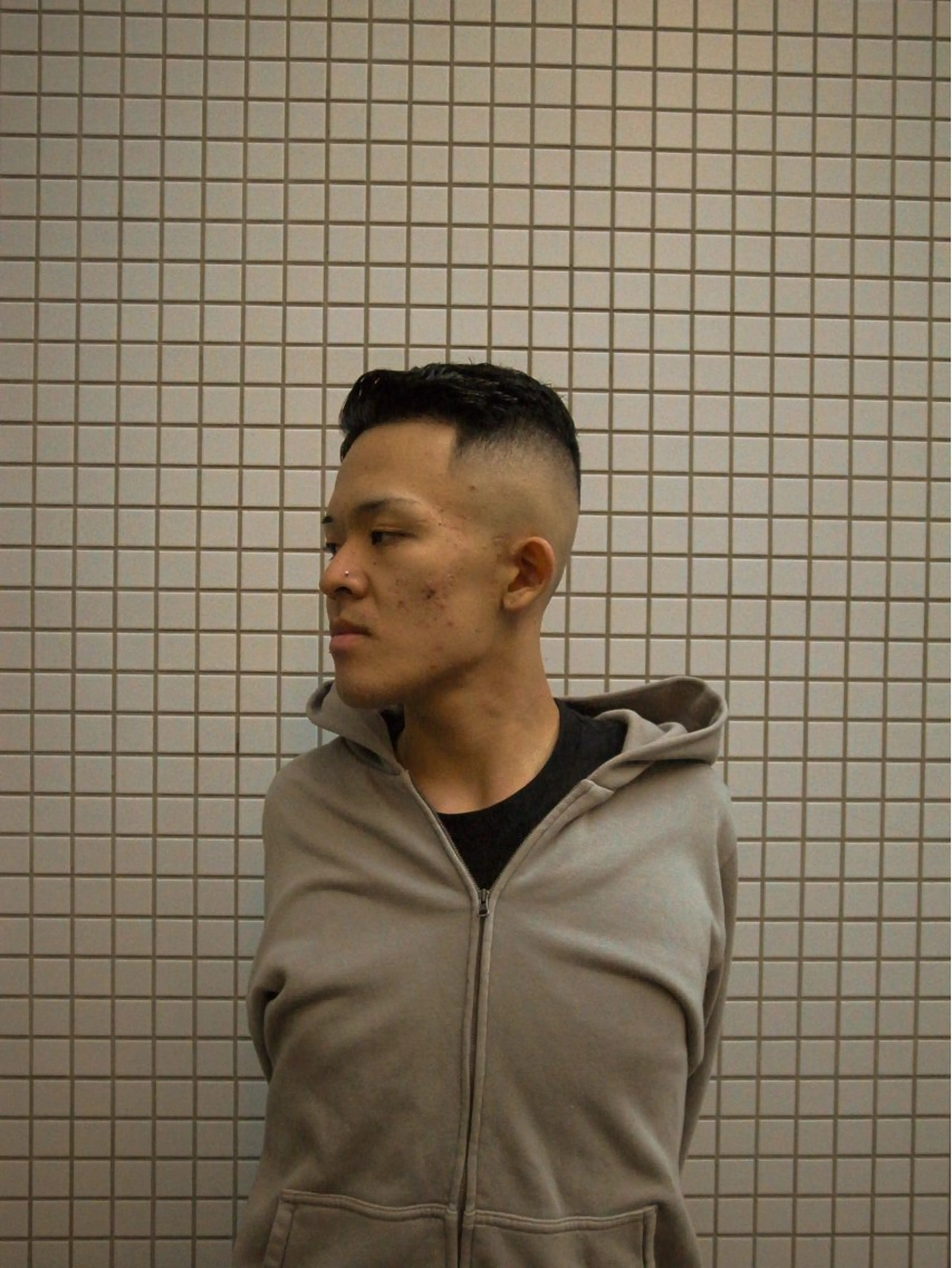 ショート パーマ メンズ カット INTRO SHIBUYA by Fi-Ne所属・💈メンズフェード 特化DAIYA💈のヘアスタイル