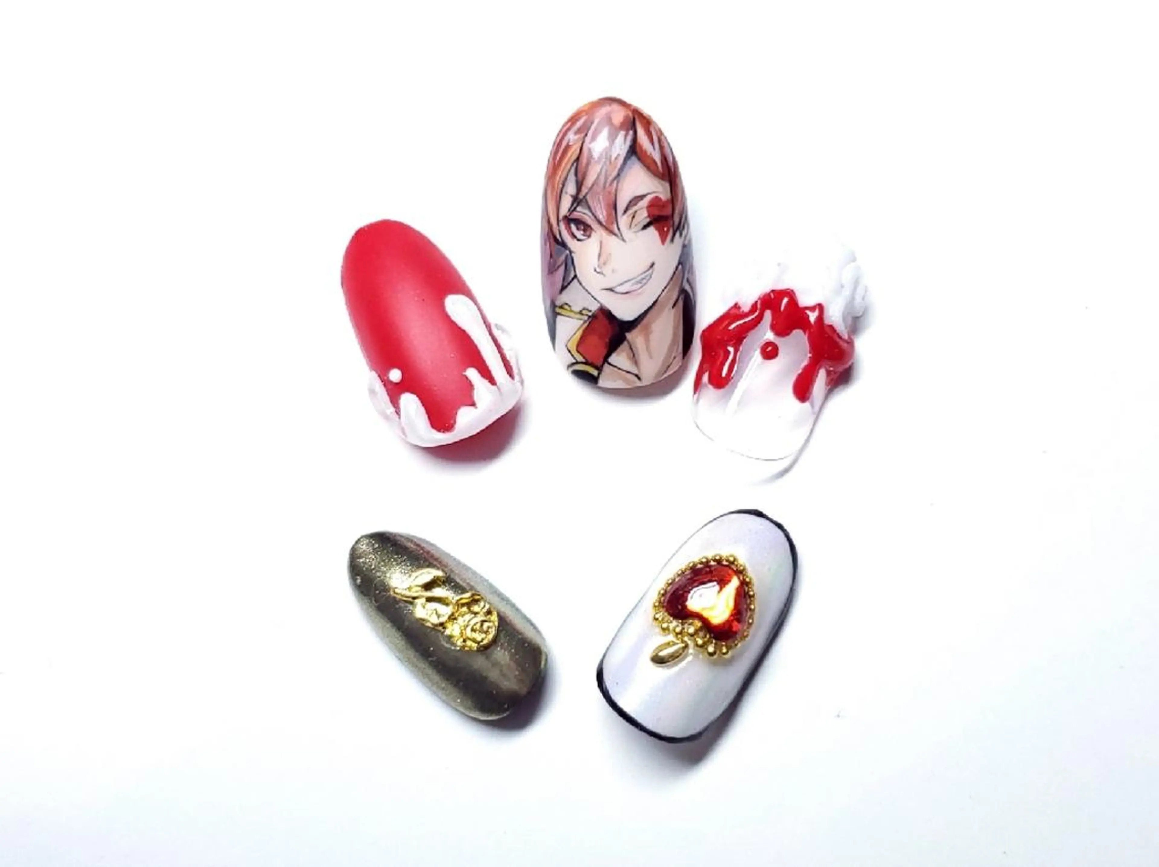 ネイル アートネイル ジェルネイル おで@ oderi_nailのネイルデザイン