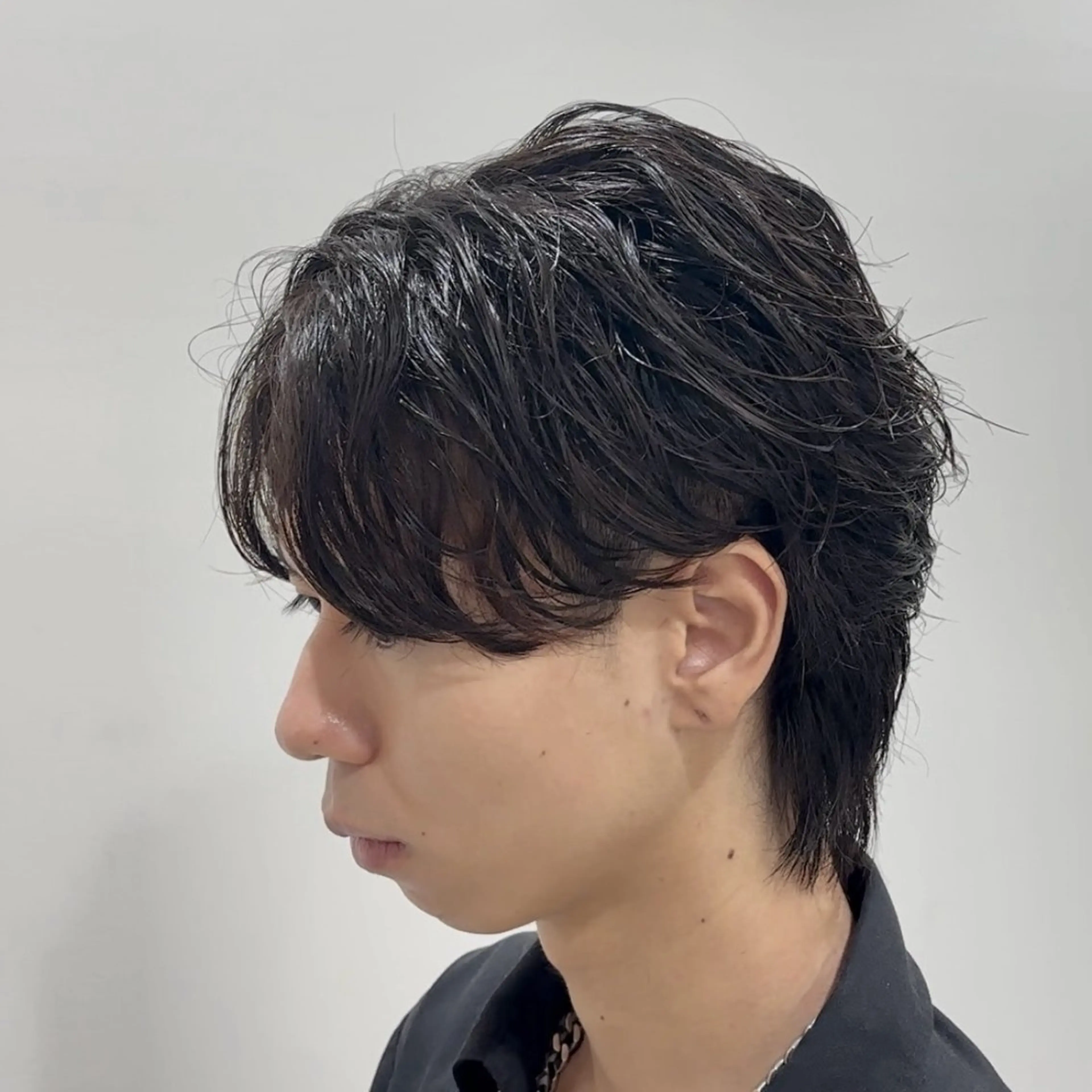 ショート パーマ メンズ カット パーマ トリートメント クセを最大限に活かす メンズパーマ奈良大祐のヘアスタイル