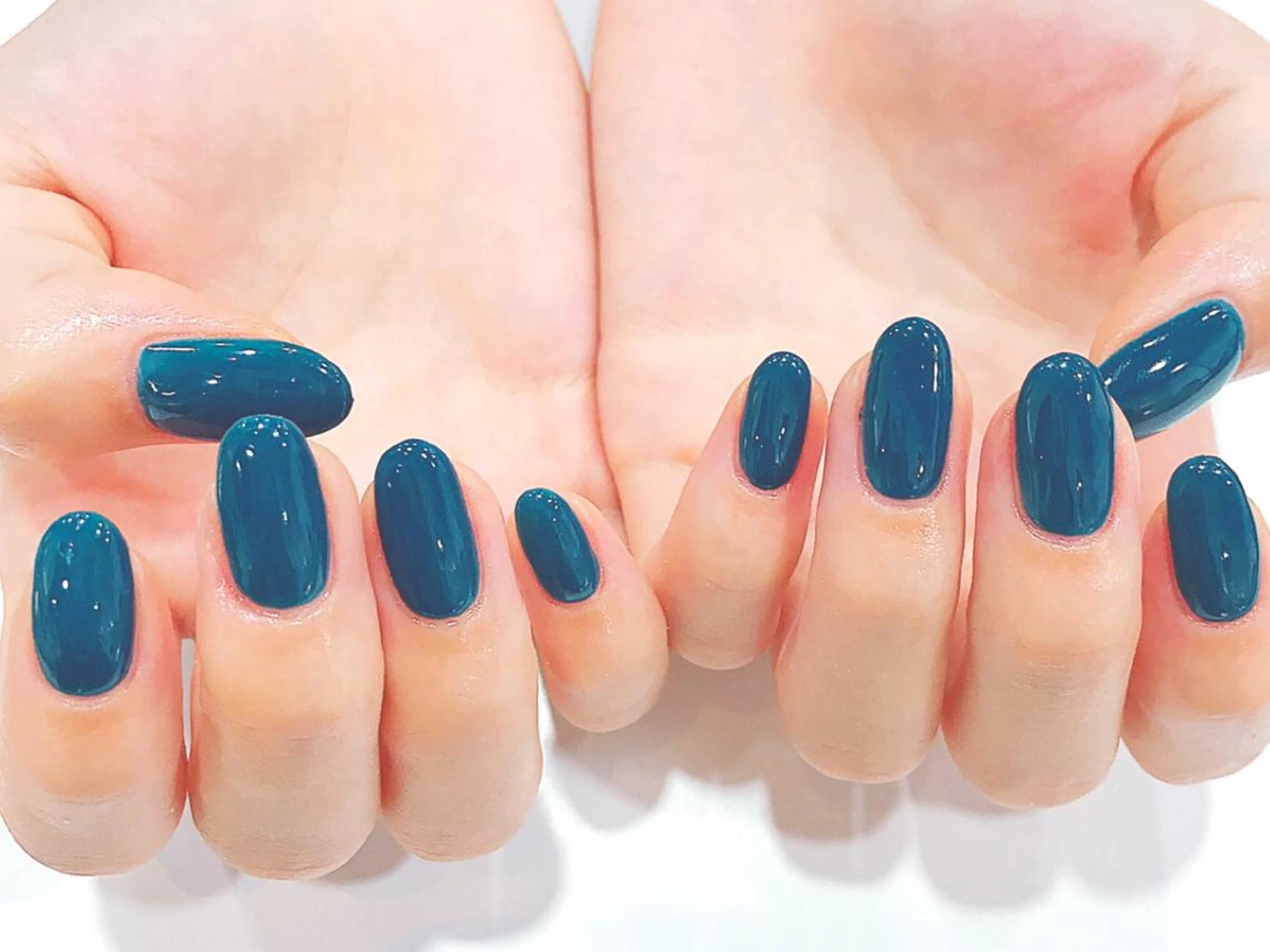 ネイル ワンカラーネイル Allure小山店 後藤文香のネイルデザイン