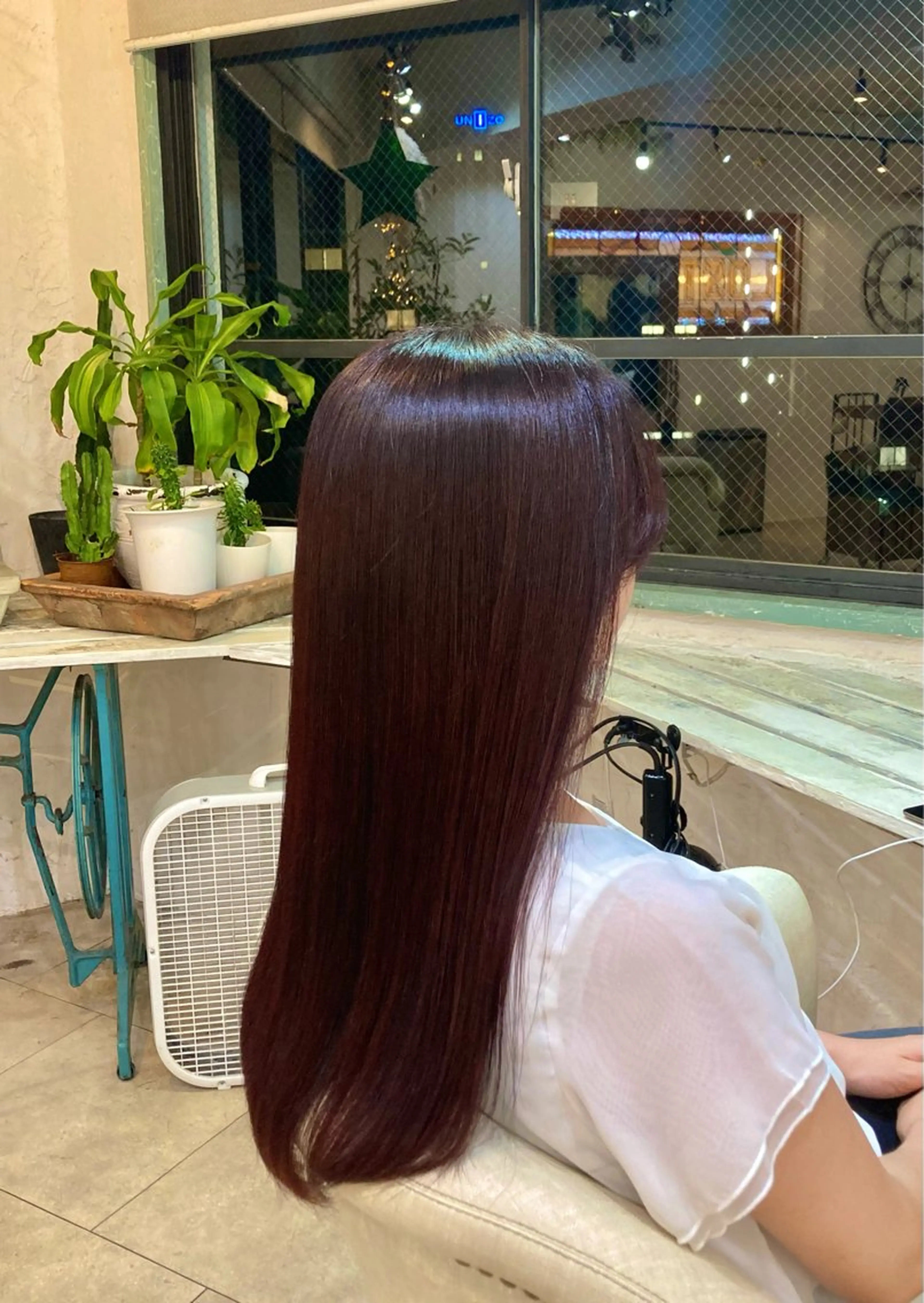 ロング カラー スパイキー/ ピンパーマ/緑川雄也のヘアスタイル