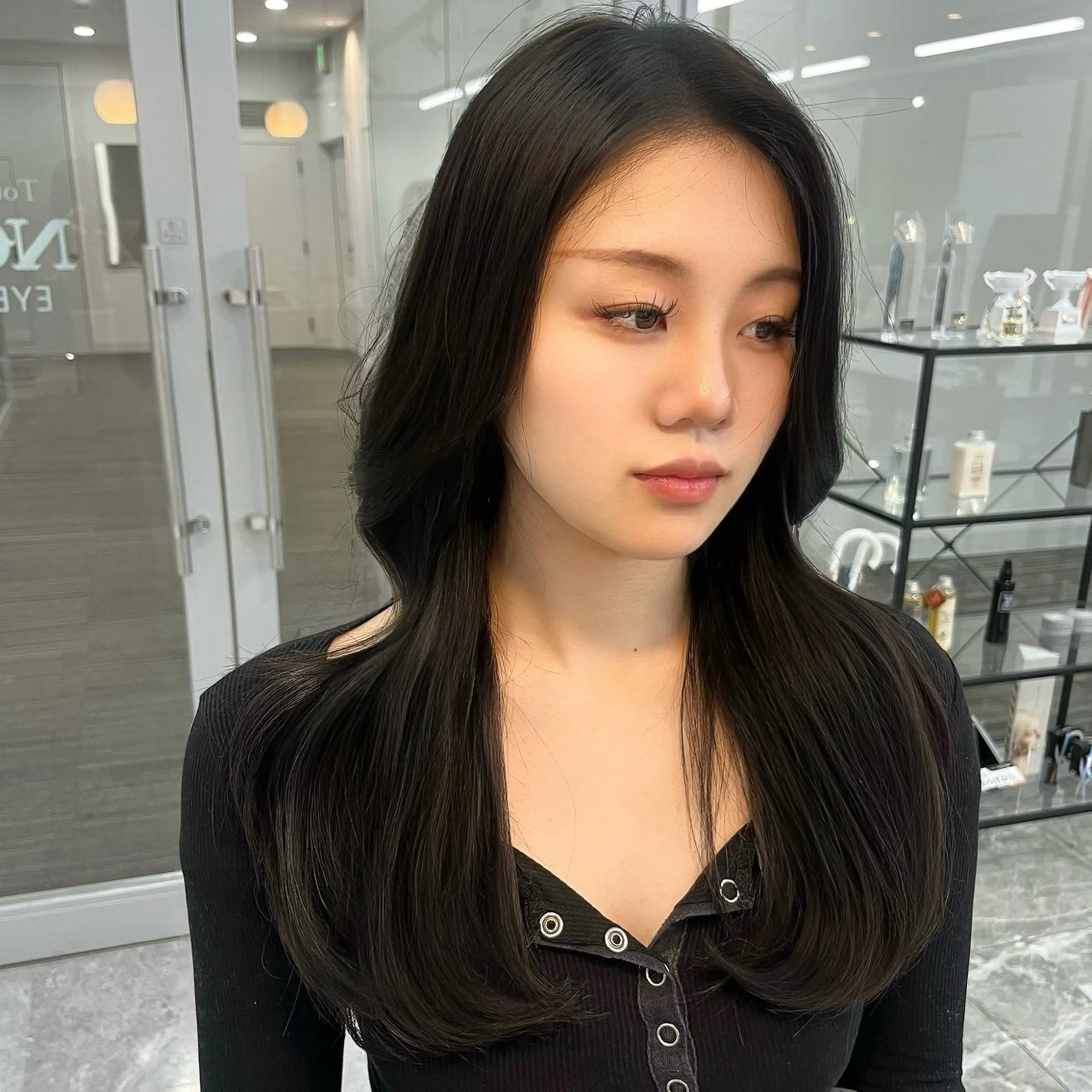 カラー 顔周り指名NO.1 🤍似合わせ／Maoのヘアスタイル