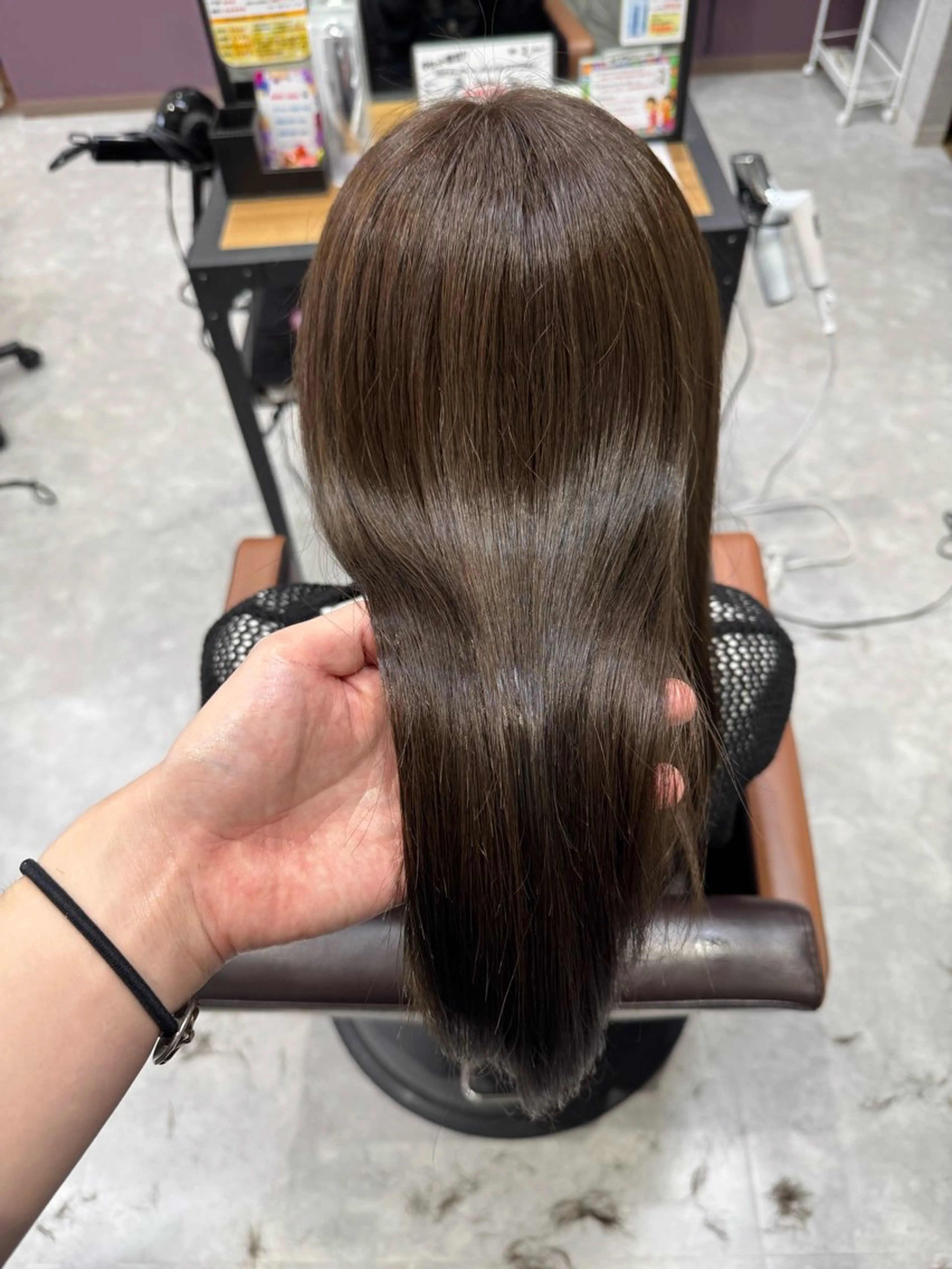 ロング カット 縮毛矯正 KamiBito ＋plus 香芝店所属・吉田 剛のヘアスタイル