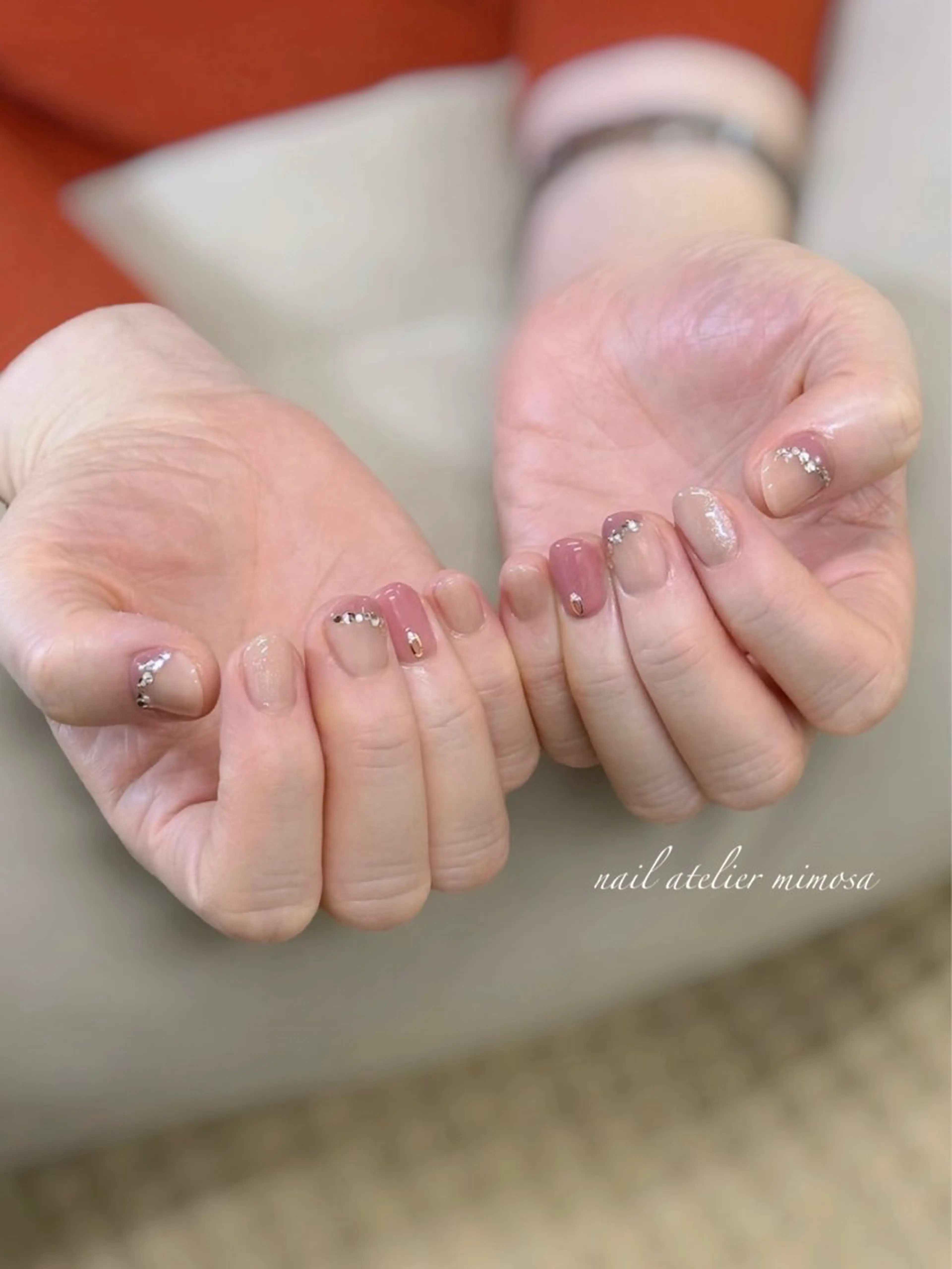 ネイル ハンドネイル アトリエ　ミモザ所属・いまむら あかりのネイルデザイン