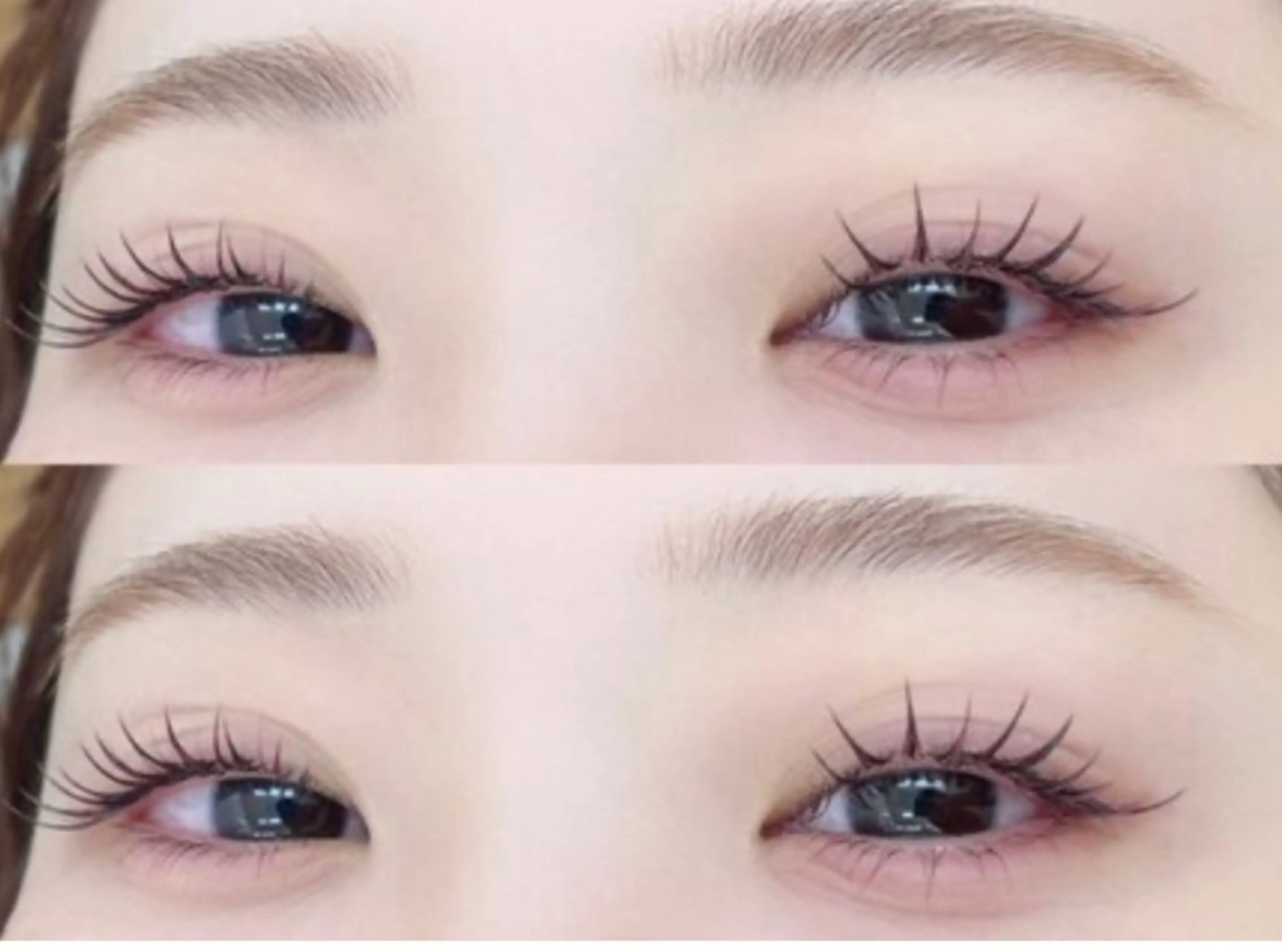 【ミニモ限定メニュー🇰🇷🌸】韓国風束感まつ毛パーマ＋コーティング（10種類以上のロッドからご提案🤎）の写真