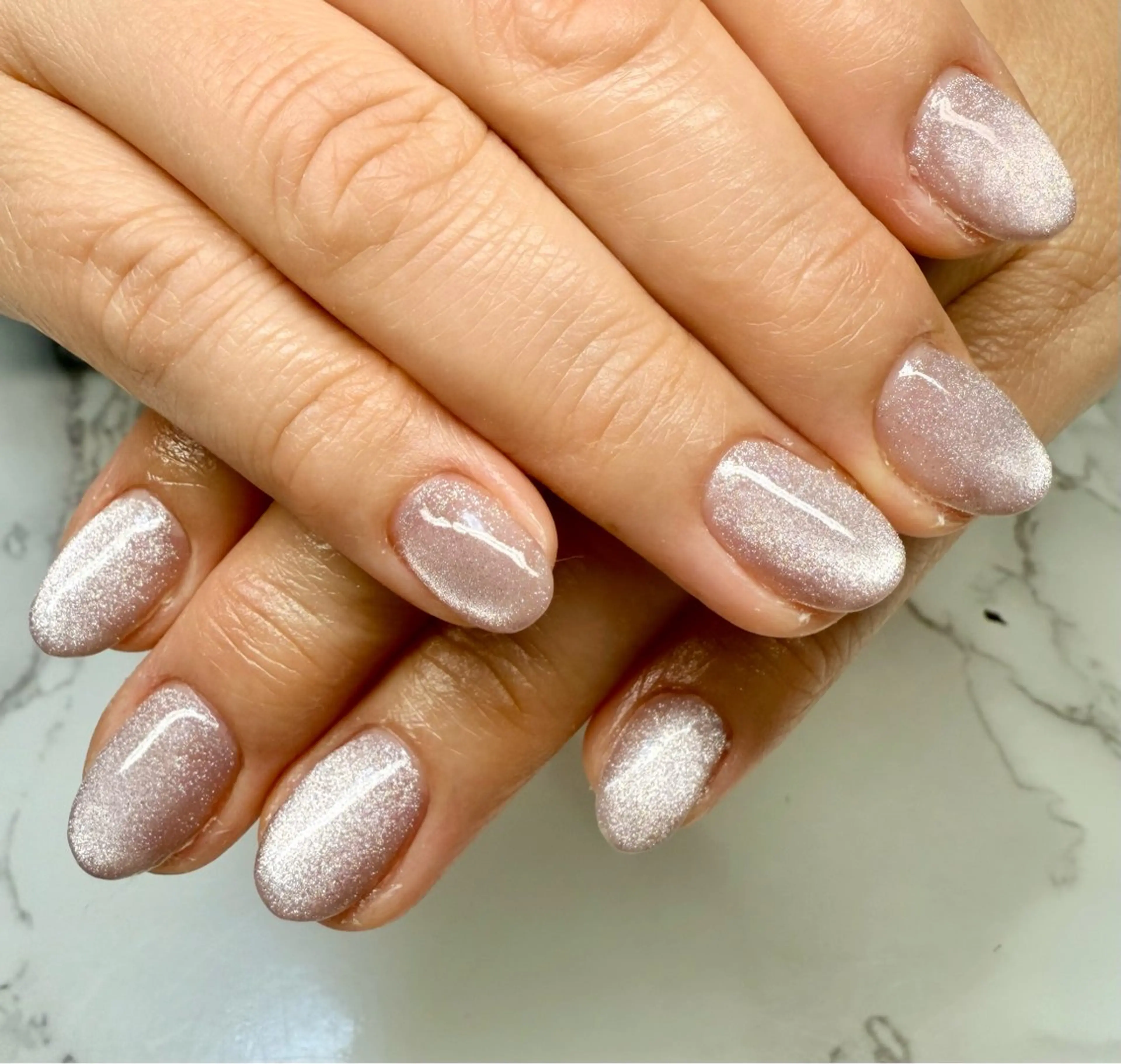 ネイル アートネイル チークネイル フレンチネイル 氷ネイル・うるうるネイル キラキラネイル M.N_ nailのネイルデザイン