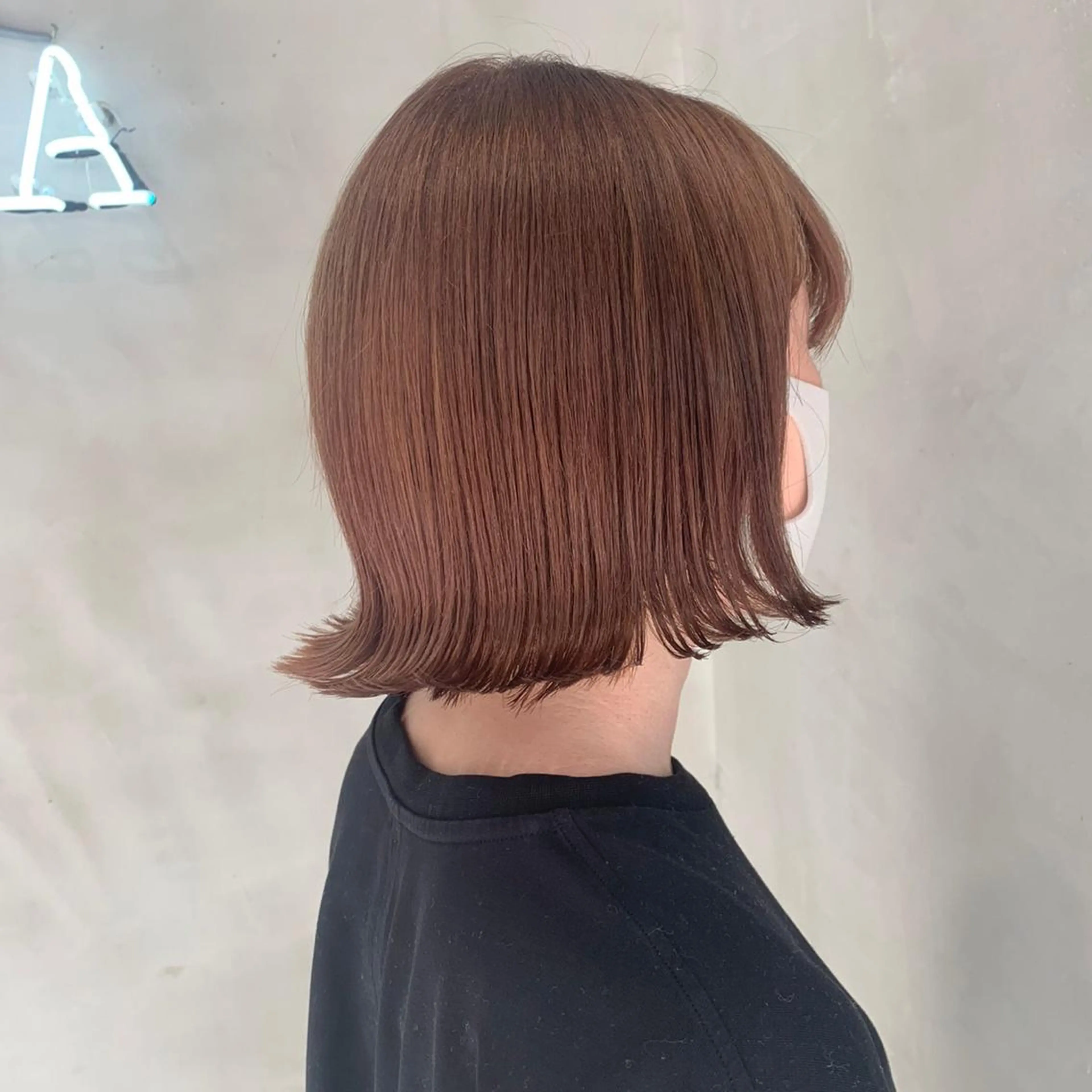 ショート オレンジブラウン 💐ナチュラルヘア Kroda💐のヘアスタイル