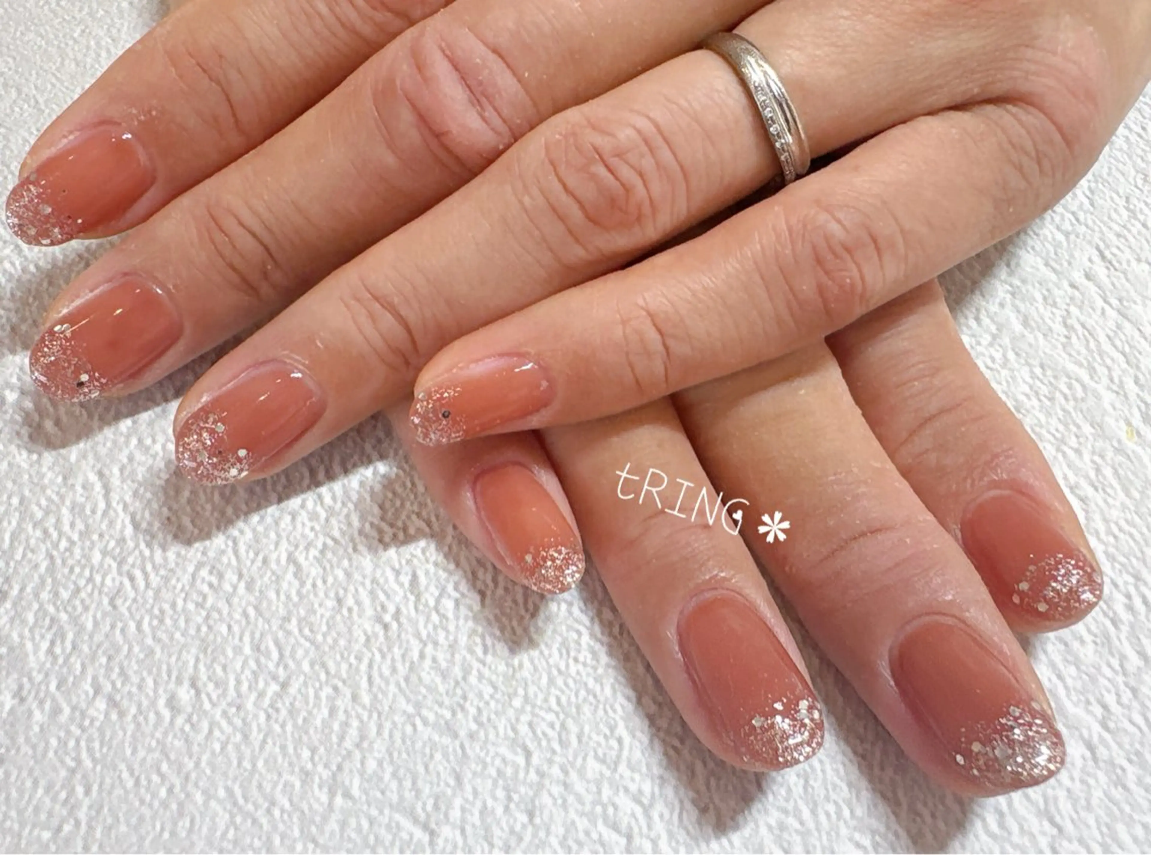 ネイル ハンドネイル tRING＊ しいの木台のネイルデザイン