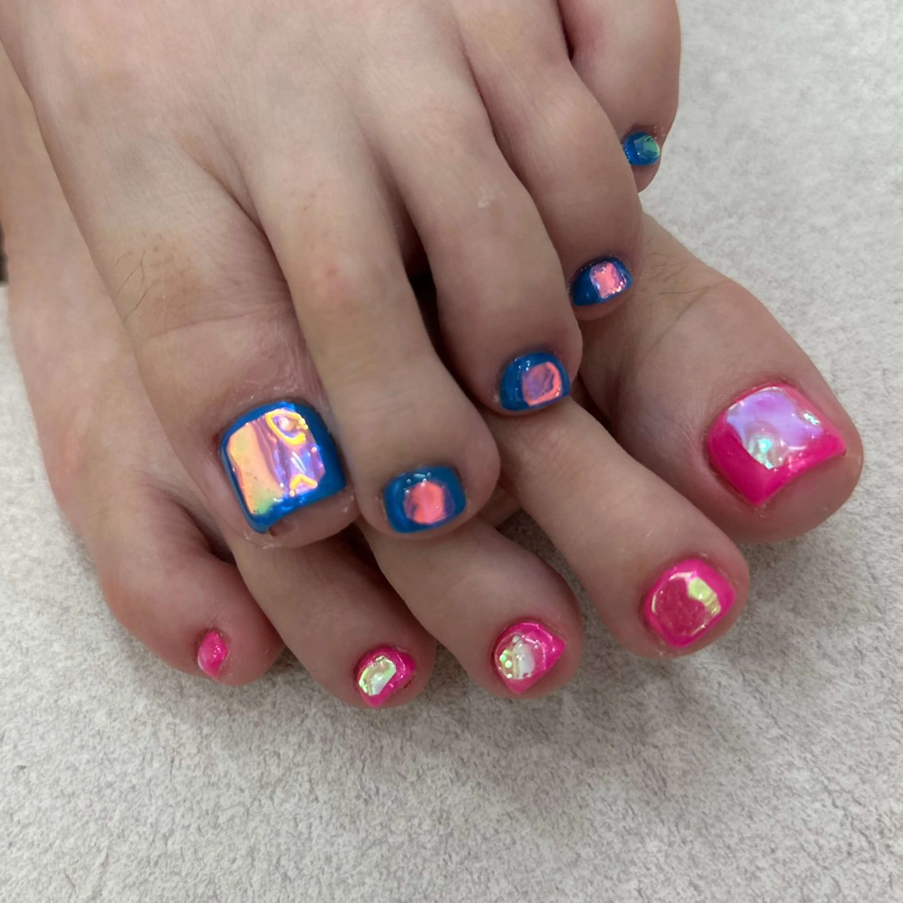 ネイル フットネイル nail salon  ∞ mikanal ∞所属・nailsalon ∞ ﾐｶﾅﾙ ∞のネイルデザイン