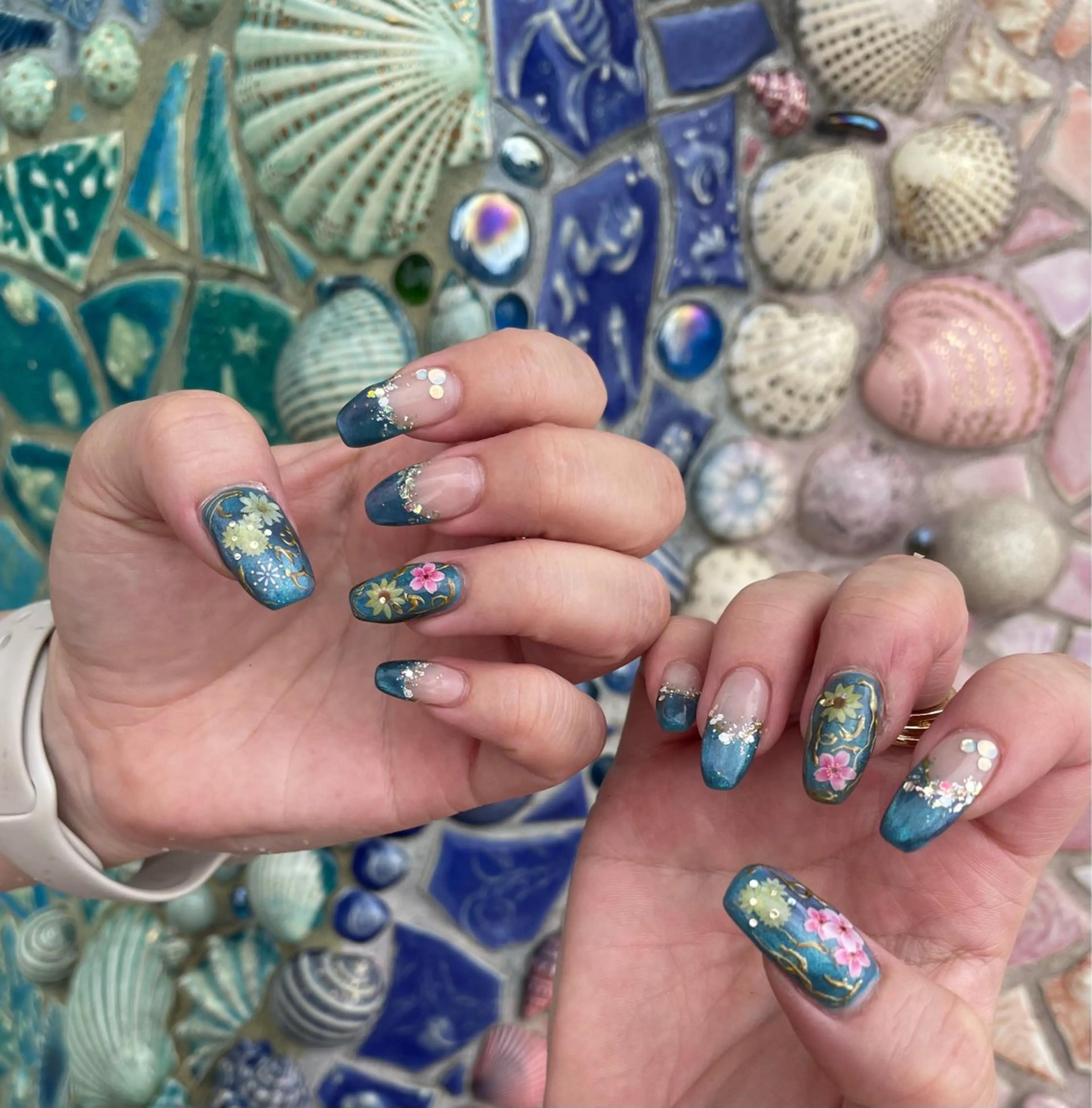 ネイル 持ち込み Nail Salon Amourのネイルデザイン