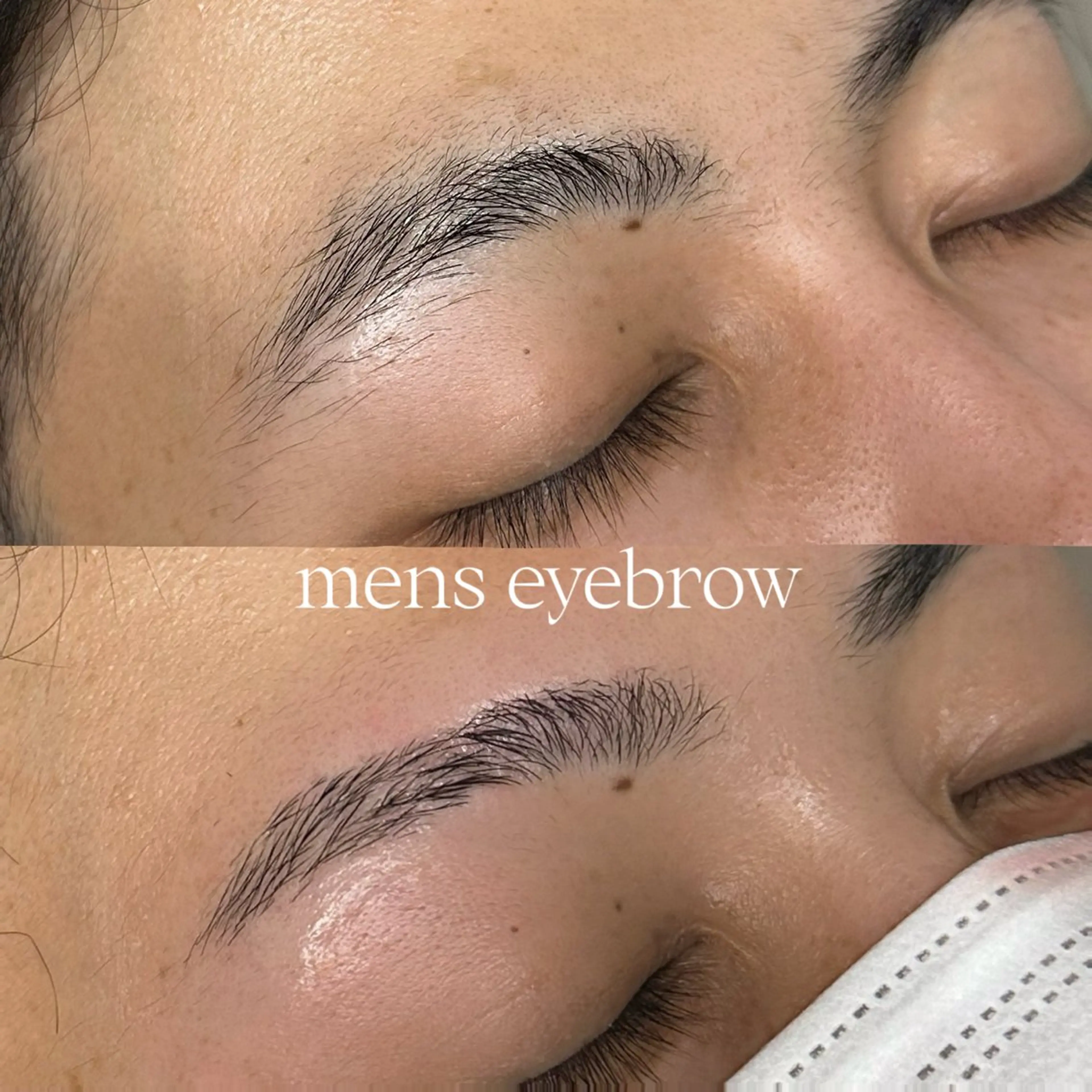 アイブロウ メンズアイブロウ 眉毛ワックス脱毛 muu所属・momo .のマツエク・マツパデザイン