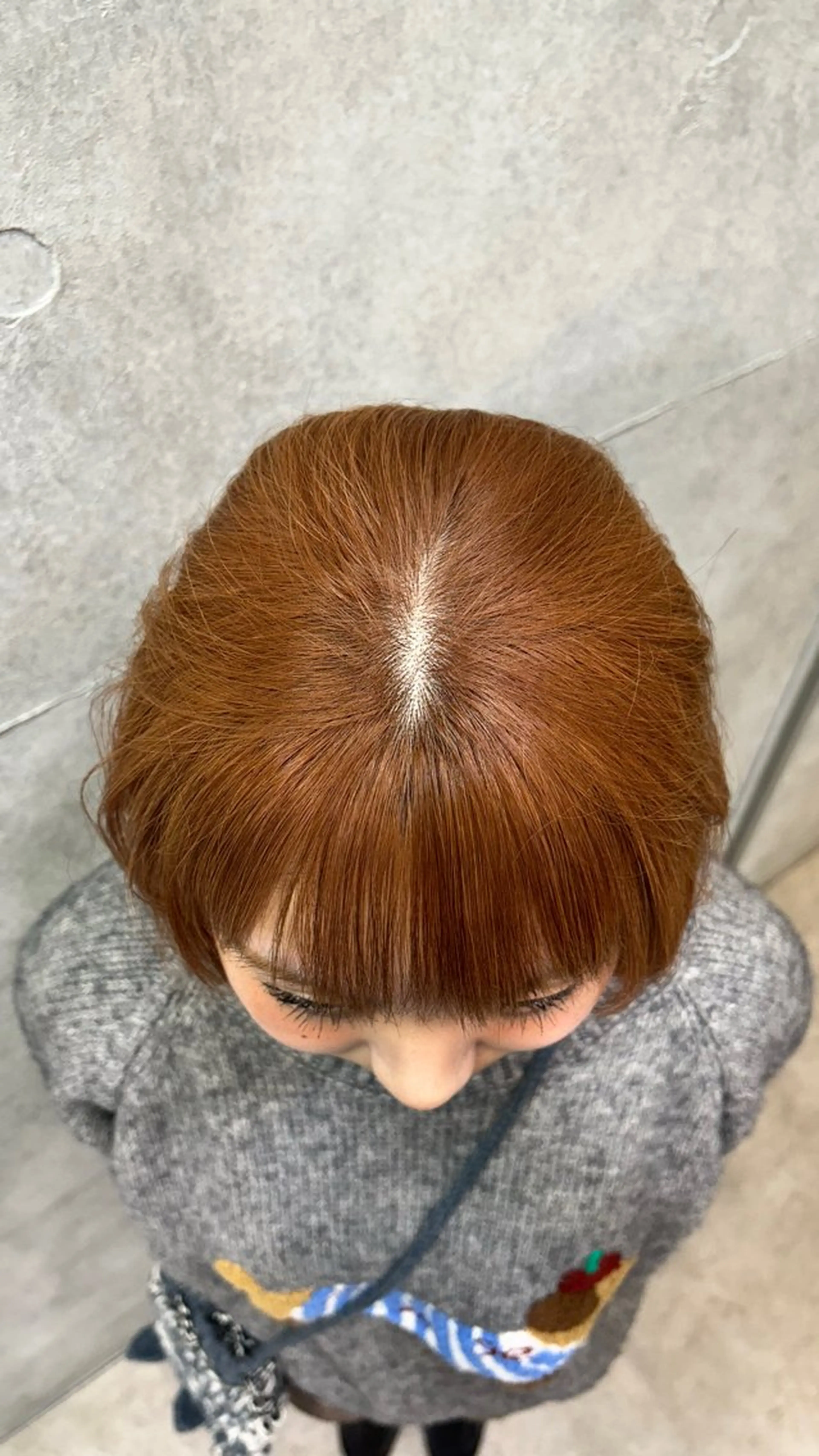 ショート カラー ベージュカラー ブリーチ ダブルカラー ブリーチなしカラー オレンジ ヘアカラー トリートメント レイヤー/ブロンド 透明感カラー/ヒロトのヘアスタイル