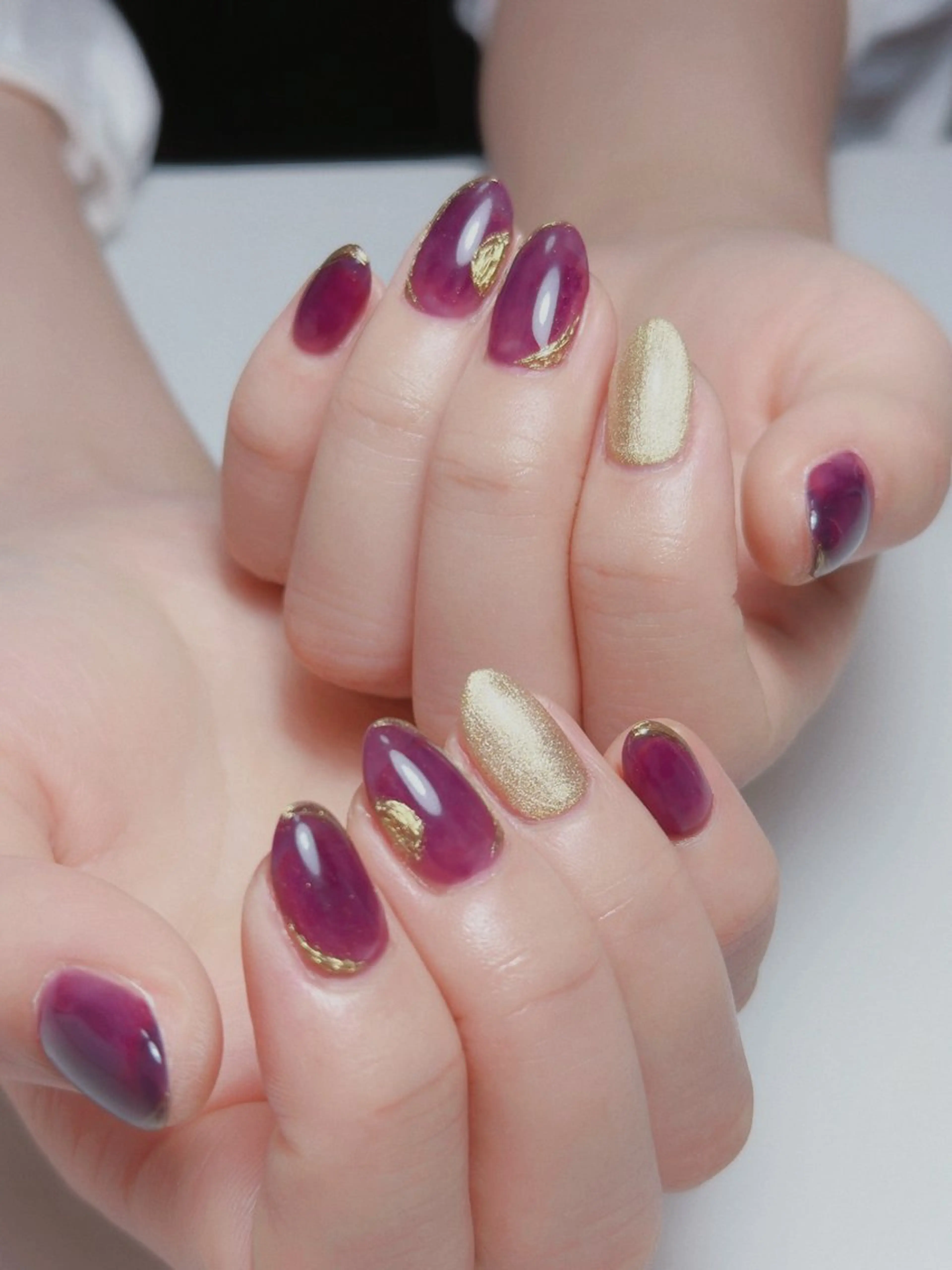 ネイル ハンドネイル 👍thumbs up nail👍のネイルデザイン