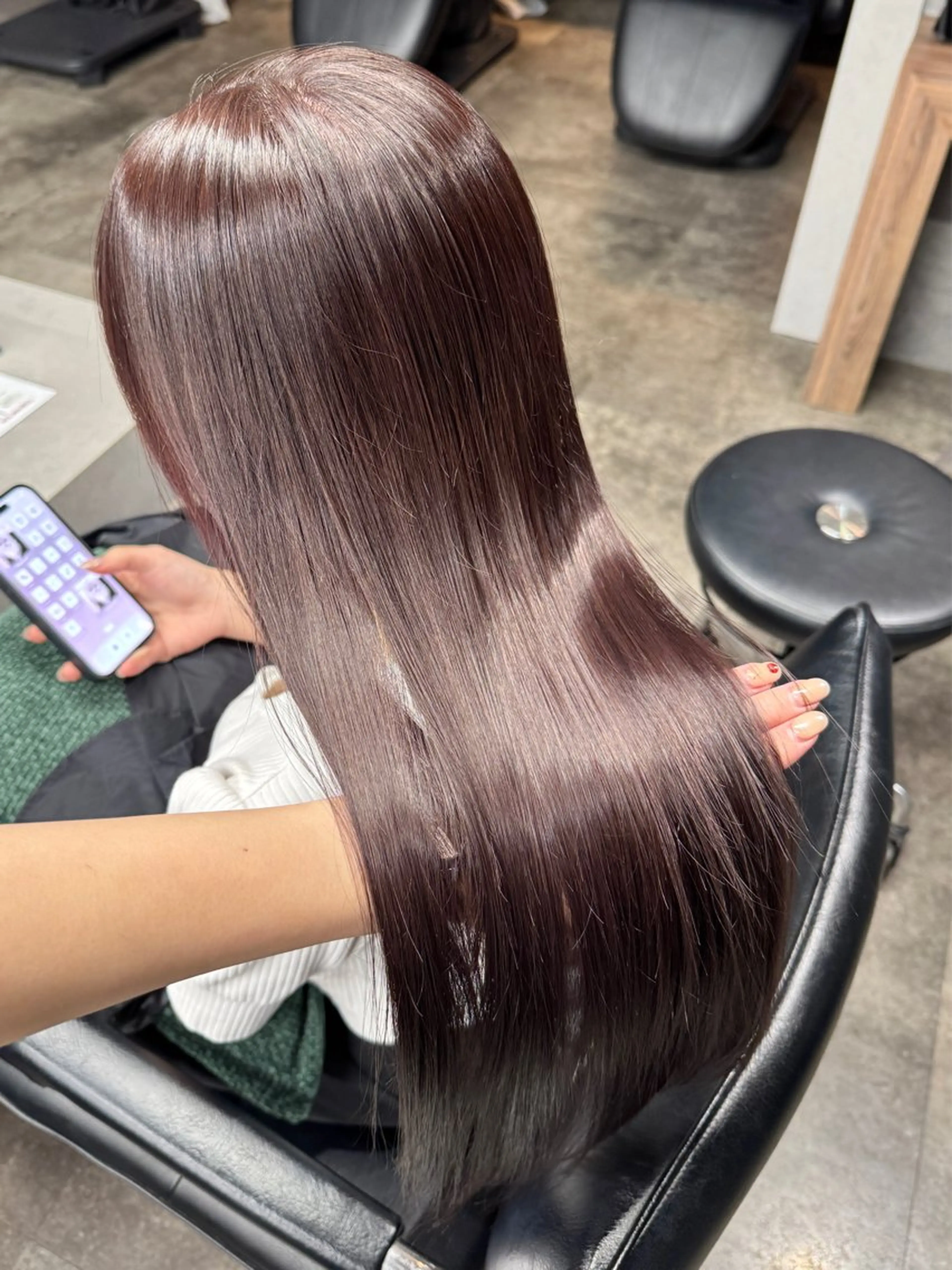 ロング カット ヘアカラー 髪質改善/艶髪 MINAMIのヘアスタイル