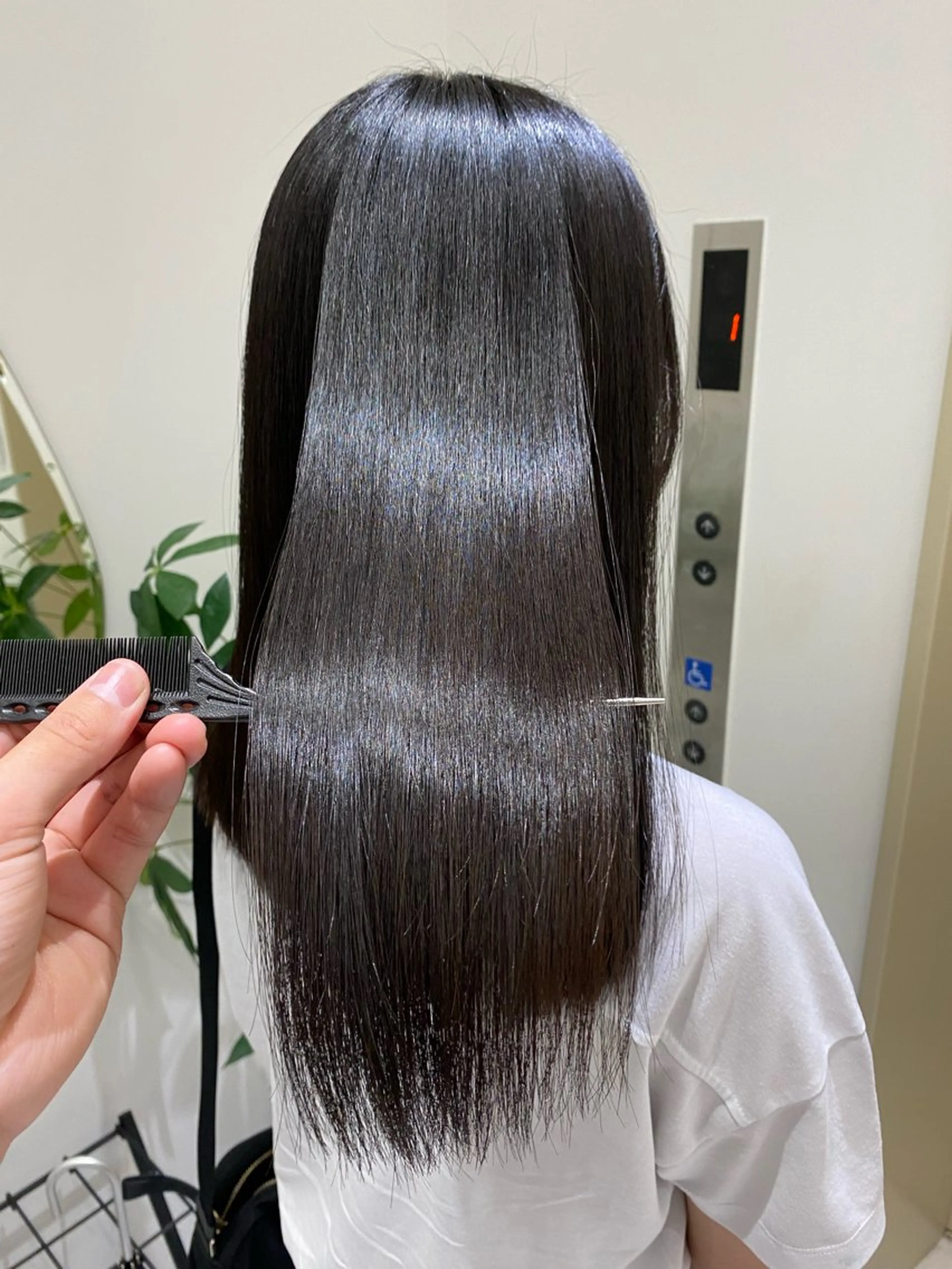 ロング トリートメント men'ssalon Zina天神所属・✨髪質改善/顔周りカ ット/縮毛矯正✨三隅のヘアスタイル